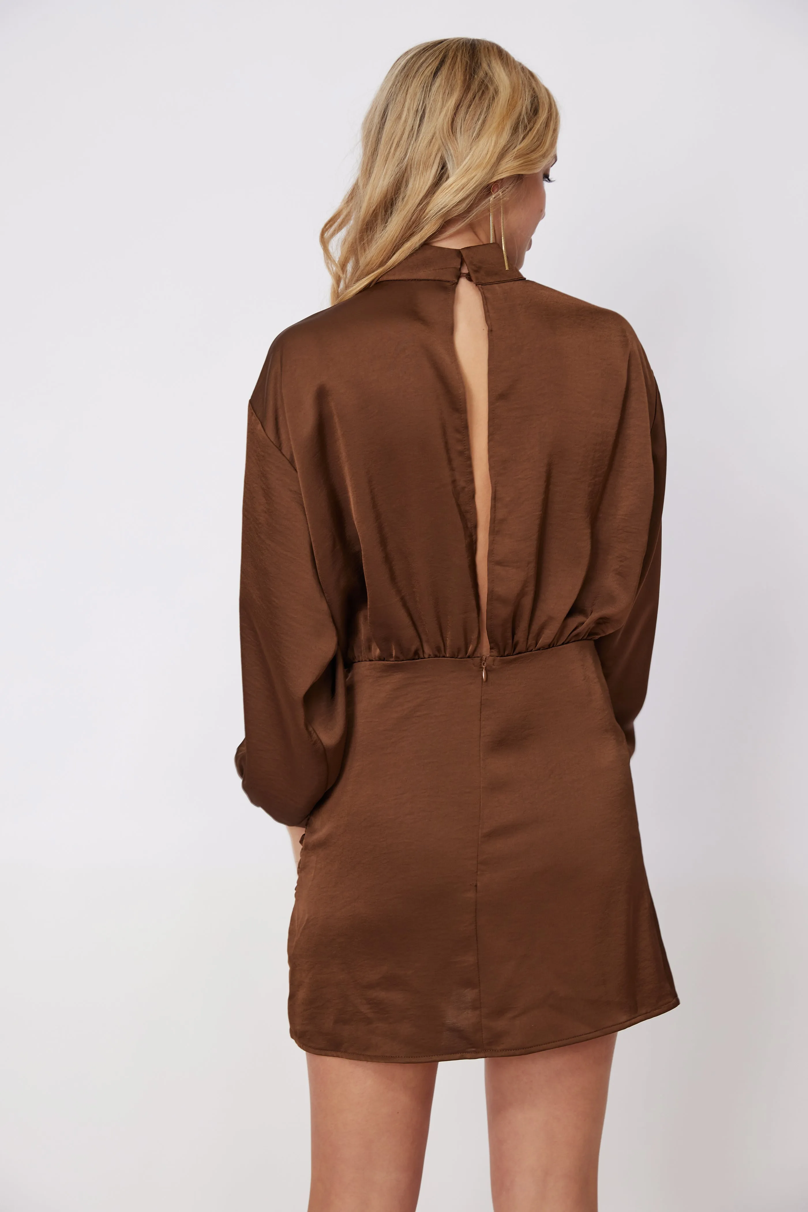 Elise Long Sleeve Mini Dress sold by fab'rik product image thumbnail 3