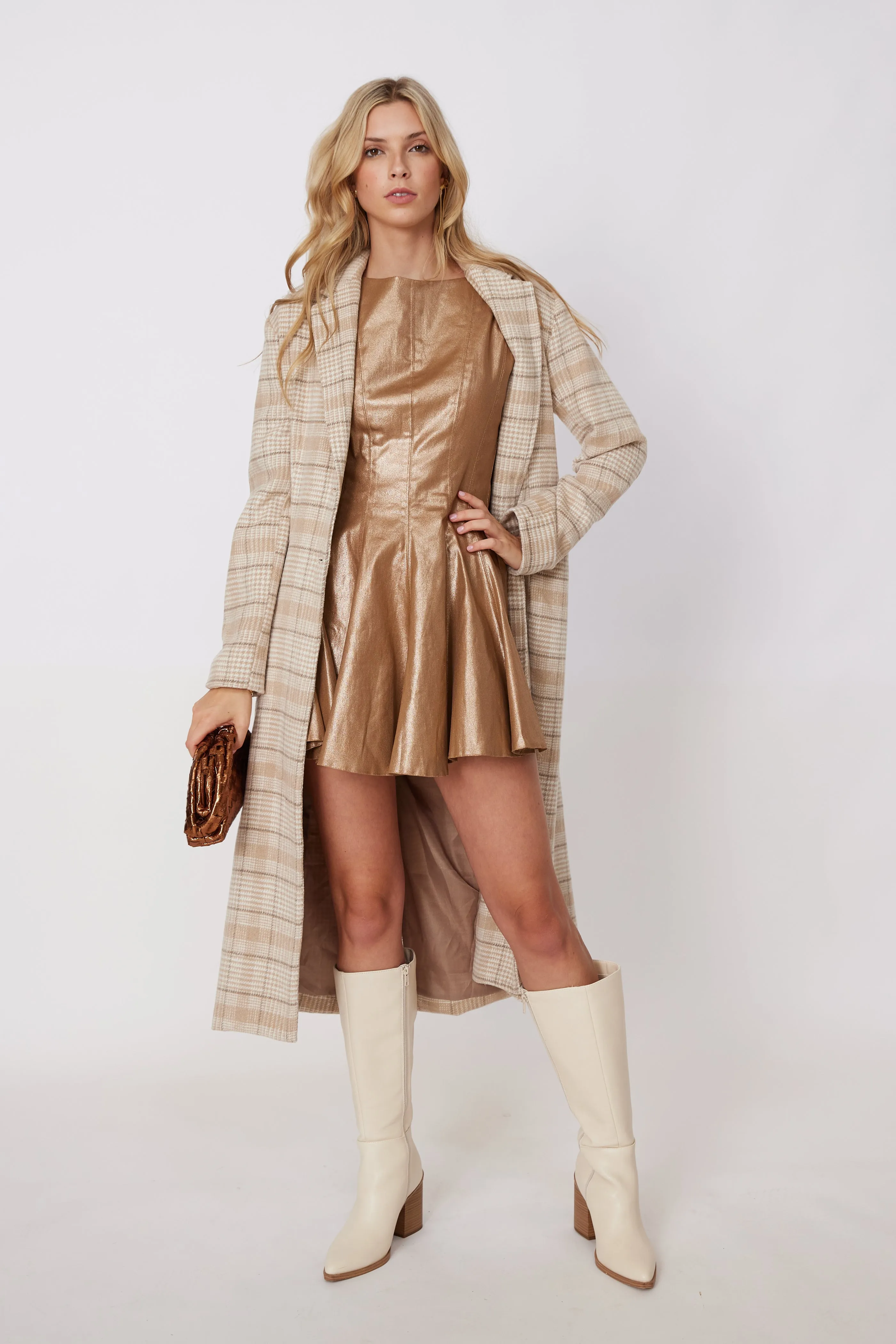 Lloyd Plaid Coat sold by fab'rik product image thumbnail 2