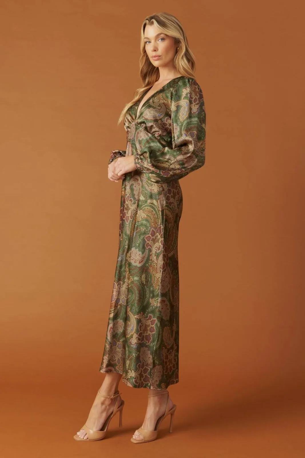 Knox Printed Long Sleeve Dress sold by fab'rik product image thumbnail 4