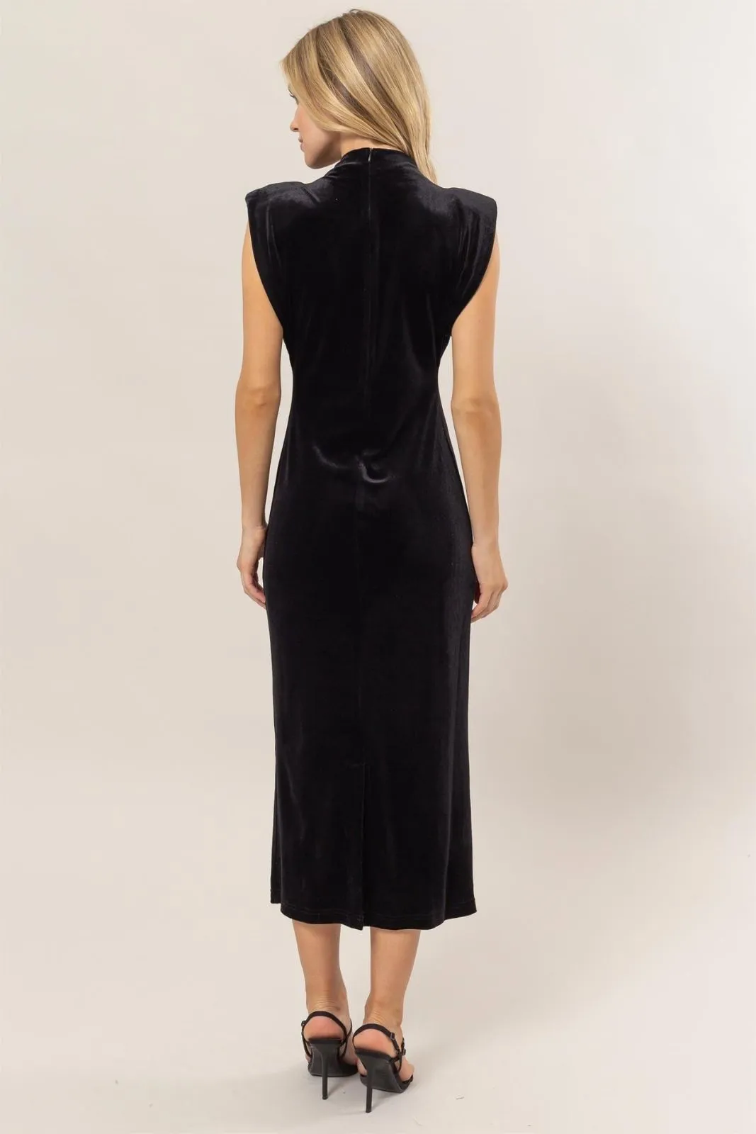 SALE - Teddy Velvet Midi Dress sold by fab'rik product image thumbnail 4