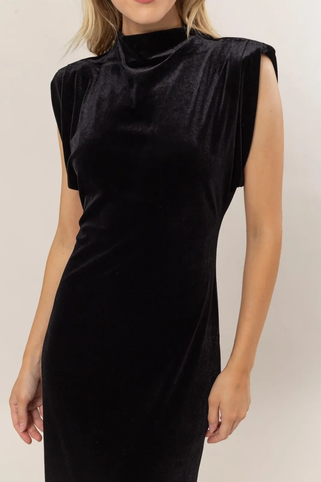 SALE - Teddy Velvet Midi Dress sold by fab'rik product image thumbnail 3