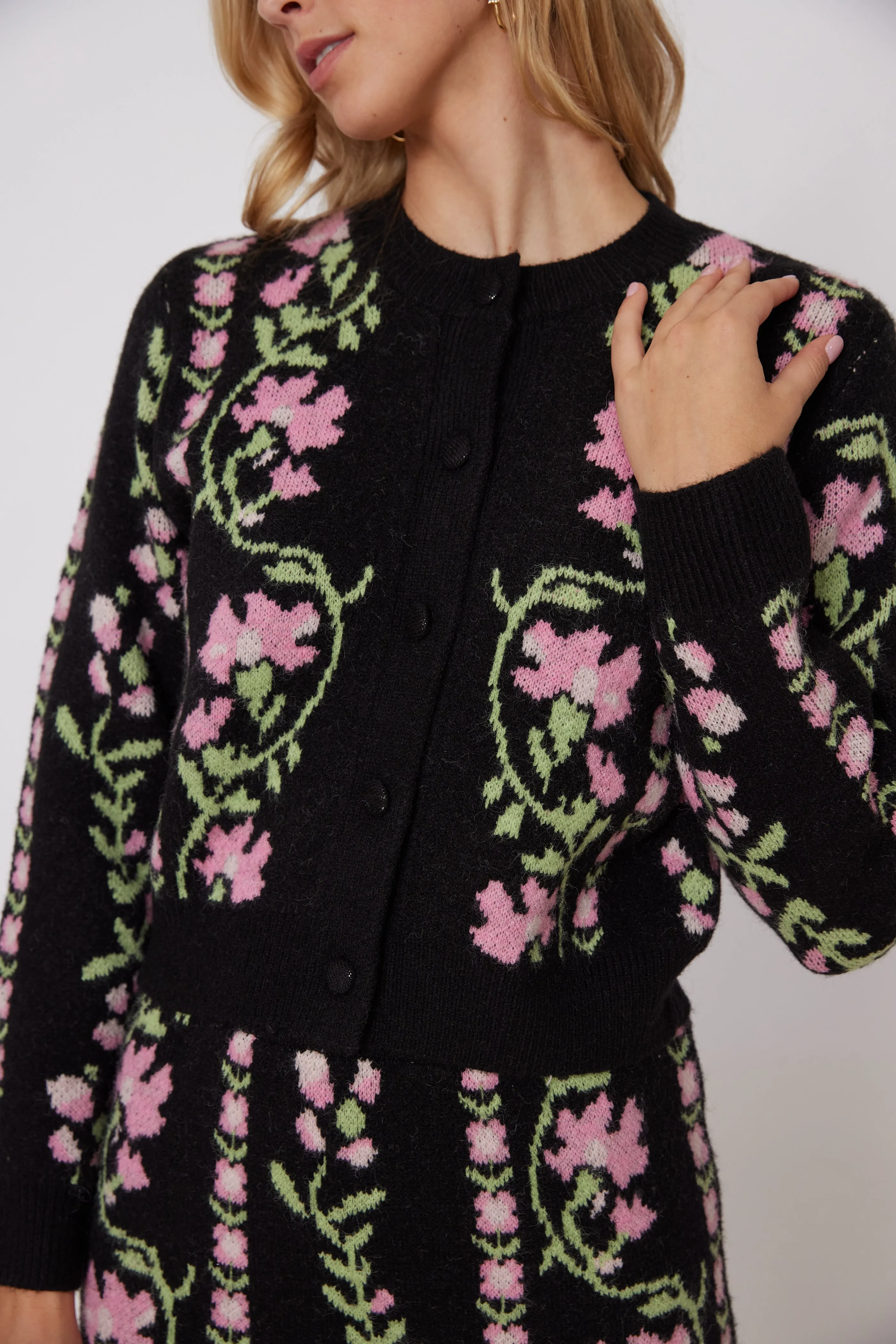 Cecilia Floral Cardigan sold by fab'rik product image thumbnail 2