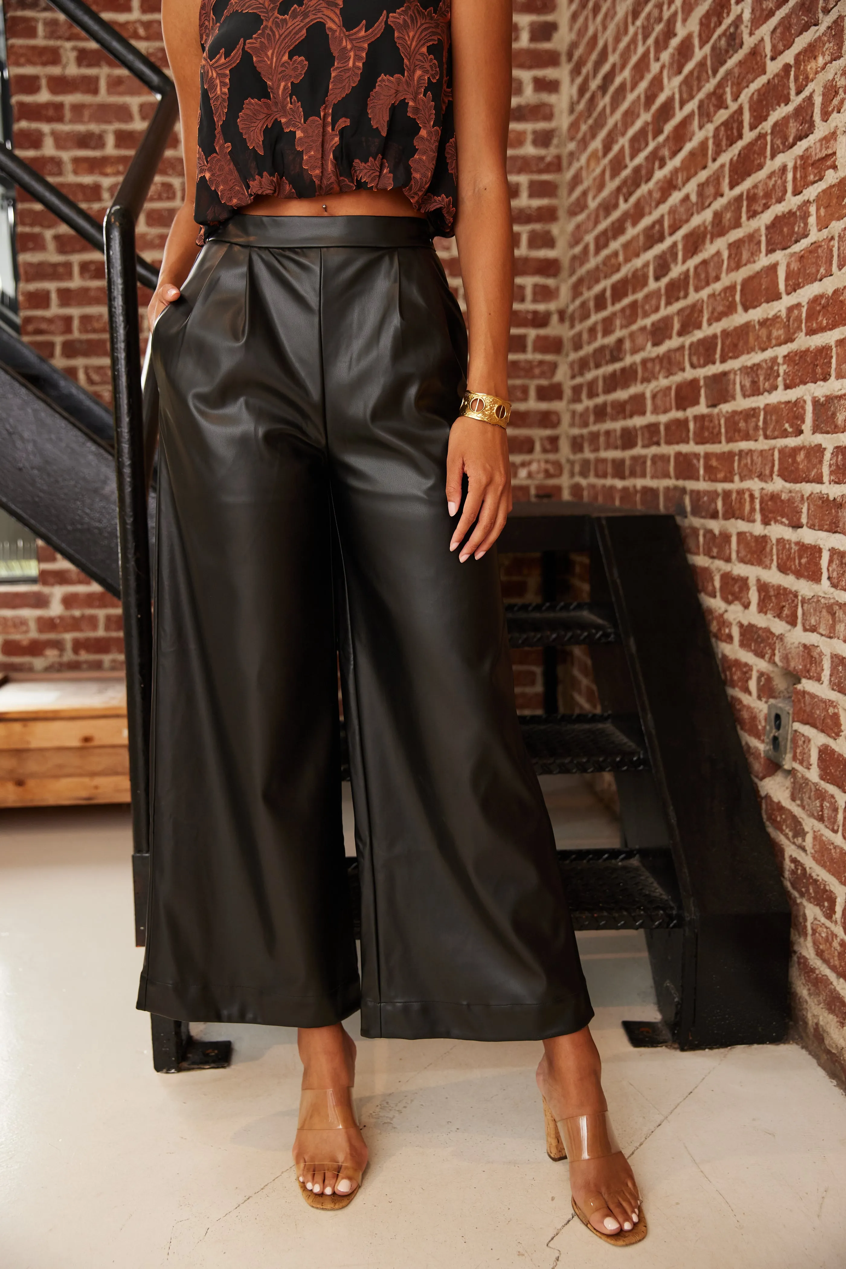 SALE - Kirby Faux Leather Pants sold by fab'rik product image thumbnail 3