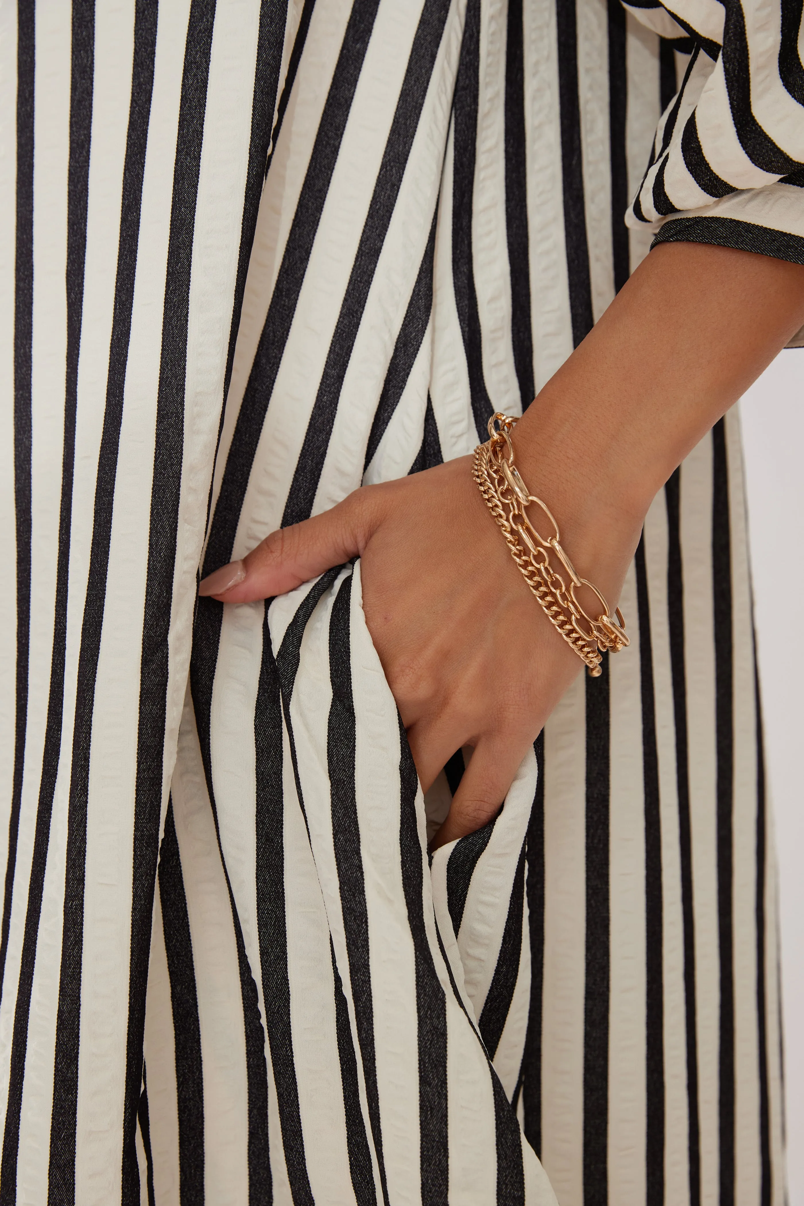 Lottie Multi Chain Layer Bracelet sold by fab'rik