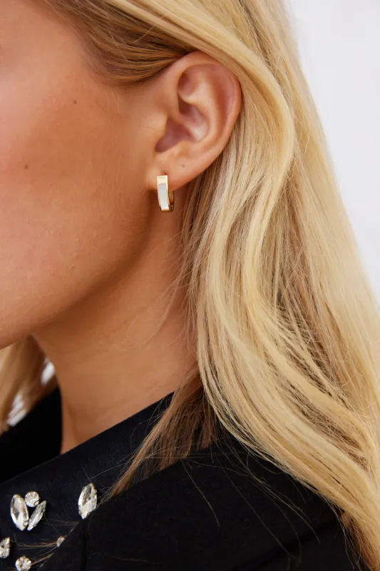 Jasper Horse Shoe Earrings sold by fab'rik