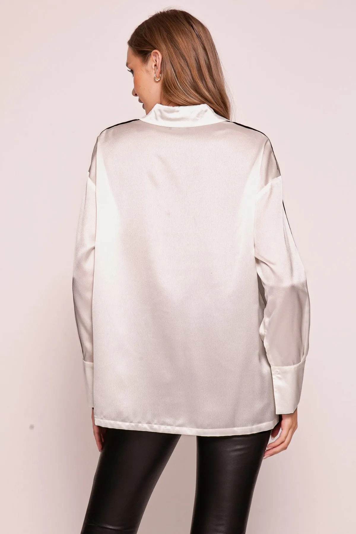 Julian Button Down Blouse sold by fab'rik product image thumbnail 3