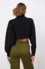 Shelton Cropped Turtleneck Sweater sold by fab'rik