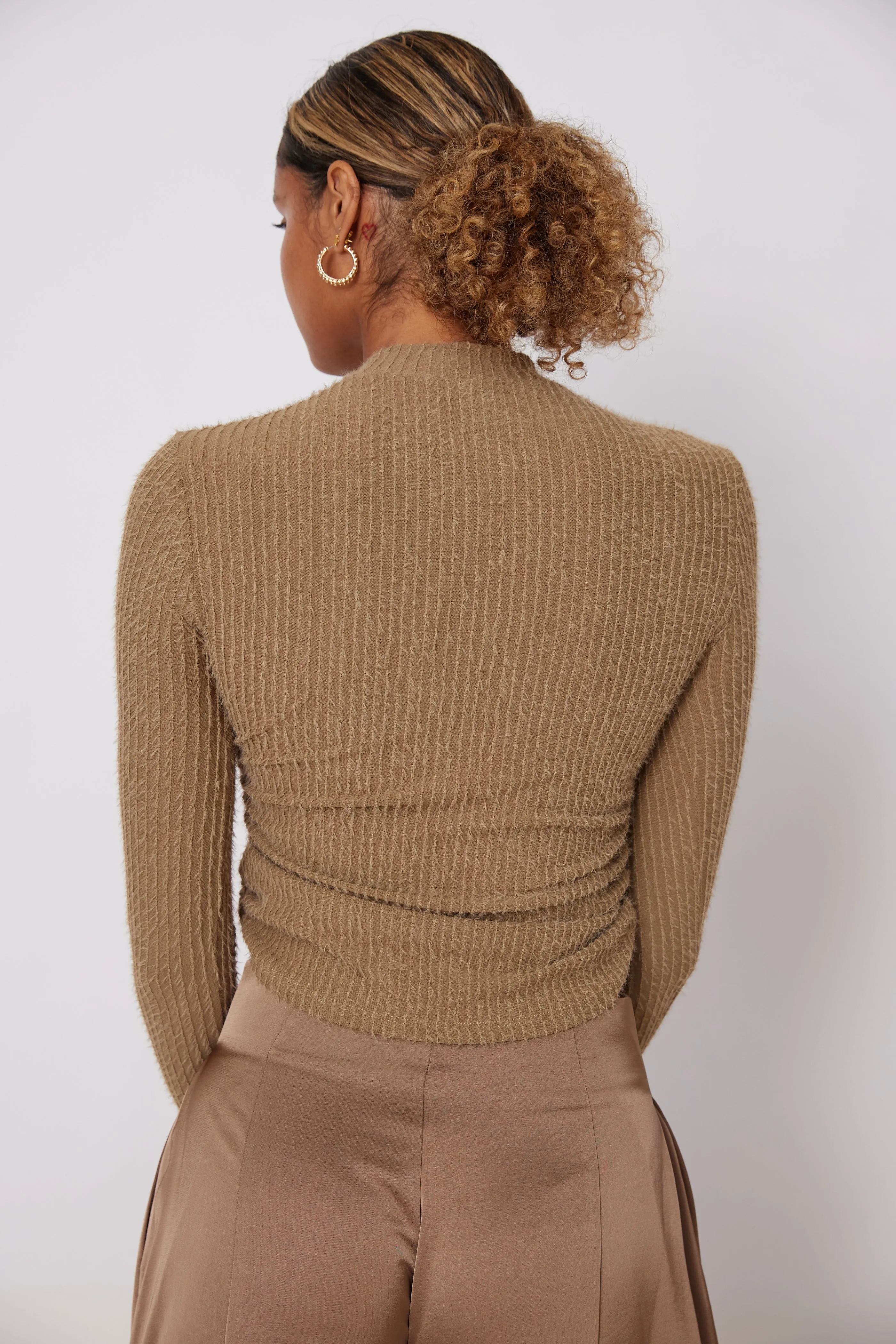SALE - Frye Long Sleeve Knit Top sold by fab'rik product image thumbnail 3