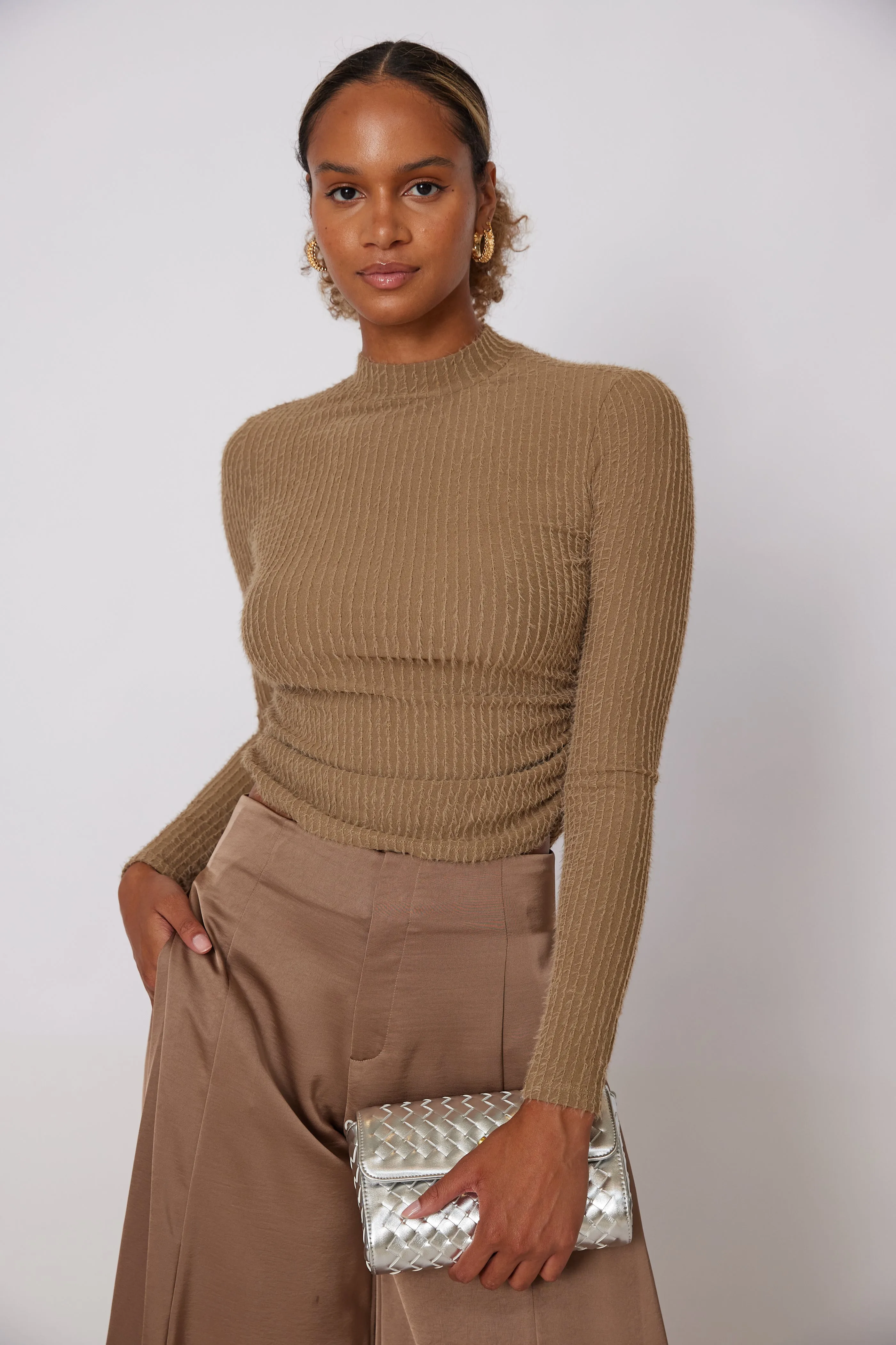 SALE - Frye Long Sleeve Knit Top sold by fab'rik