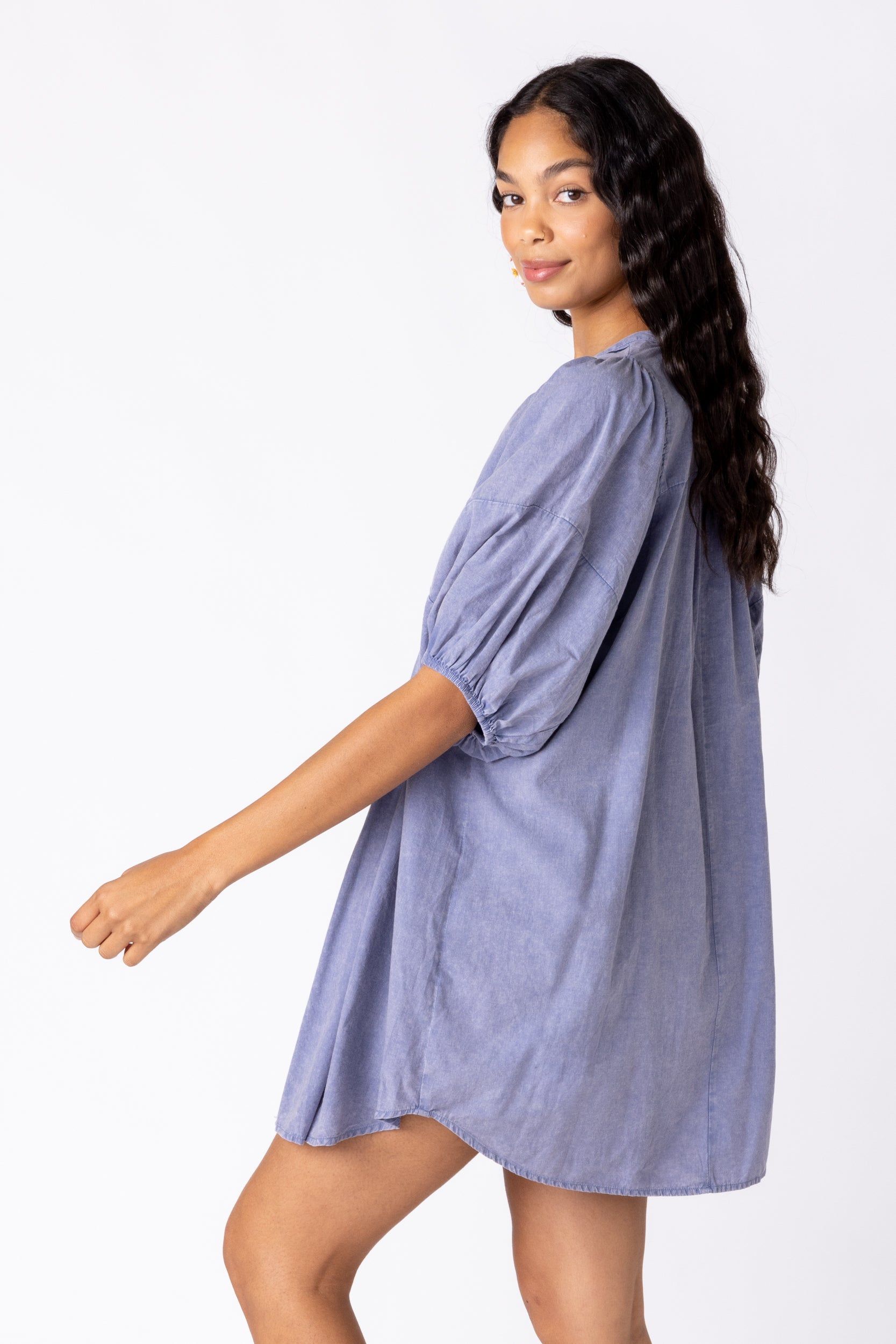 SALE - Keira Button Front Mini Dress sold by fab'rik product image thumbnail 2