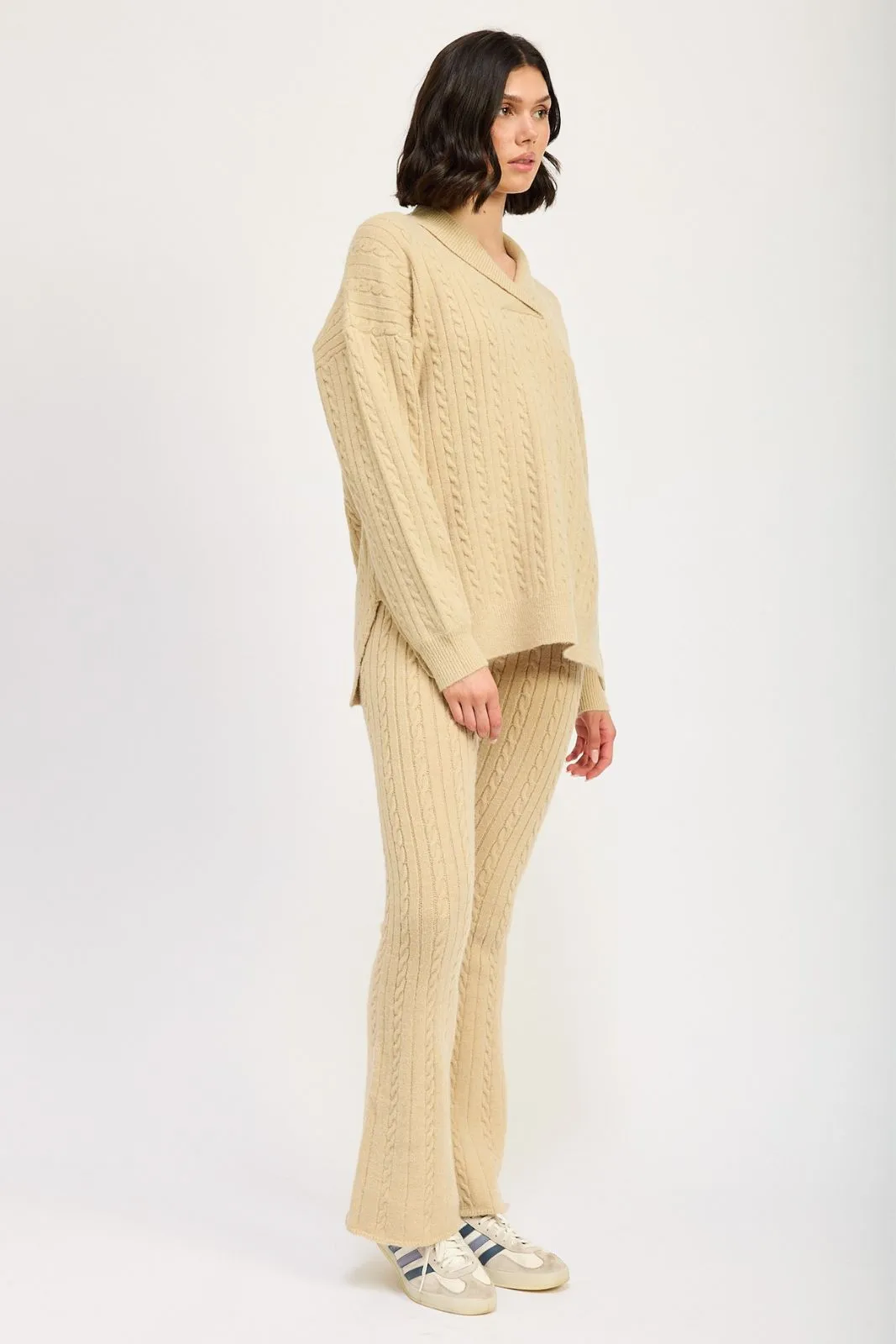 SALE - Belle Cable Knit Pants sold by fab'rik product image thumbnail 3