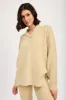 Belle Collared Cable Knit Sweater sold by fab'rik