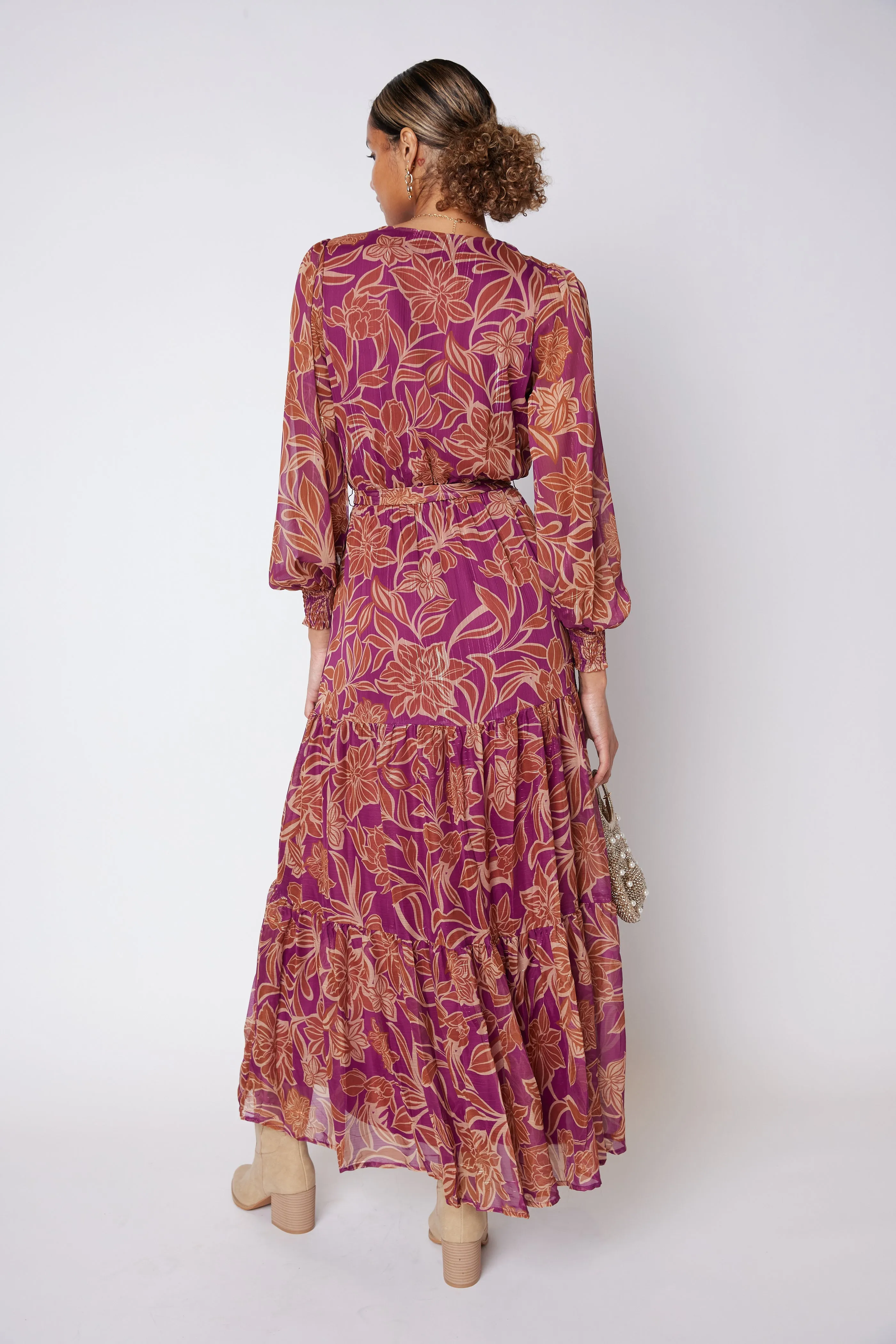 SALE - Glenn Printed Wrap Dress sold by fab'rik product image thumbnail 4