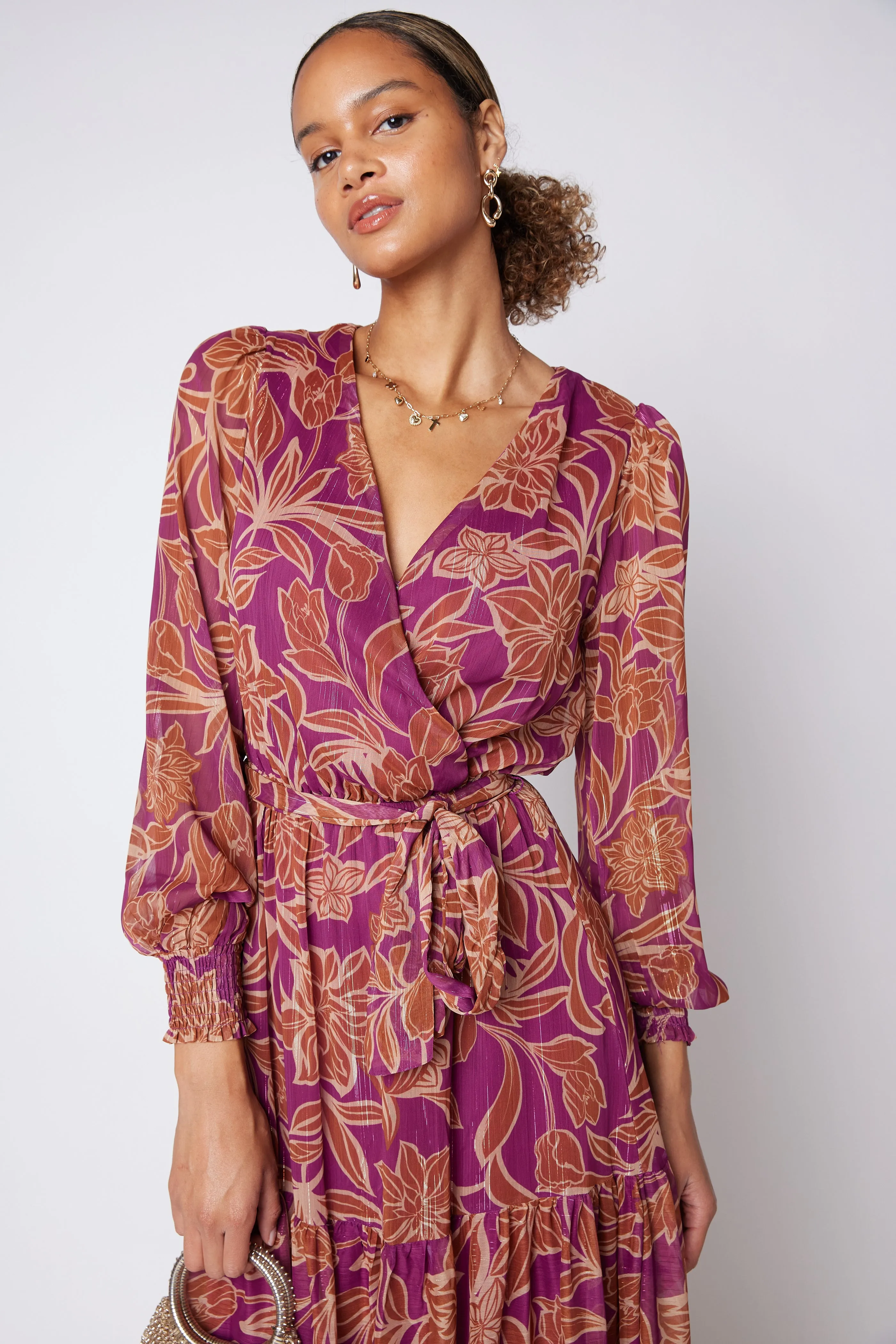 SALE - Glenn Printed Wrap Dress sold by fab'rik product image thumbnail 2