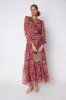 SALE - Glenn Printed Wrap Dress sold by fab'rik