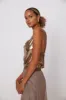 SALE - Kylie Metallic Cowl Neck Tank sold by fab'rik