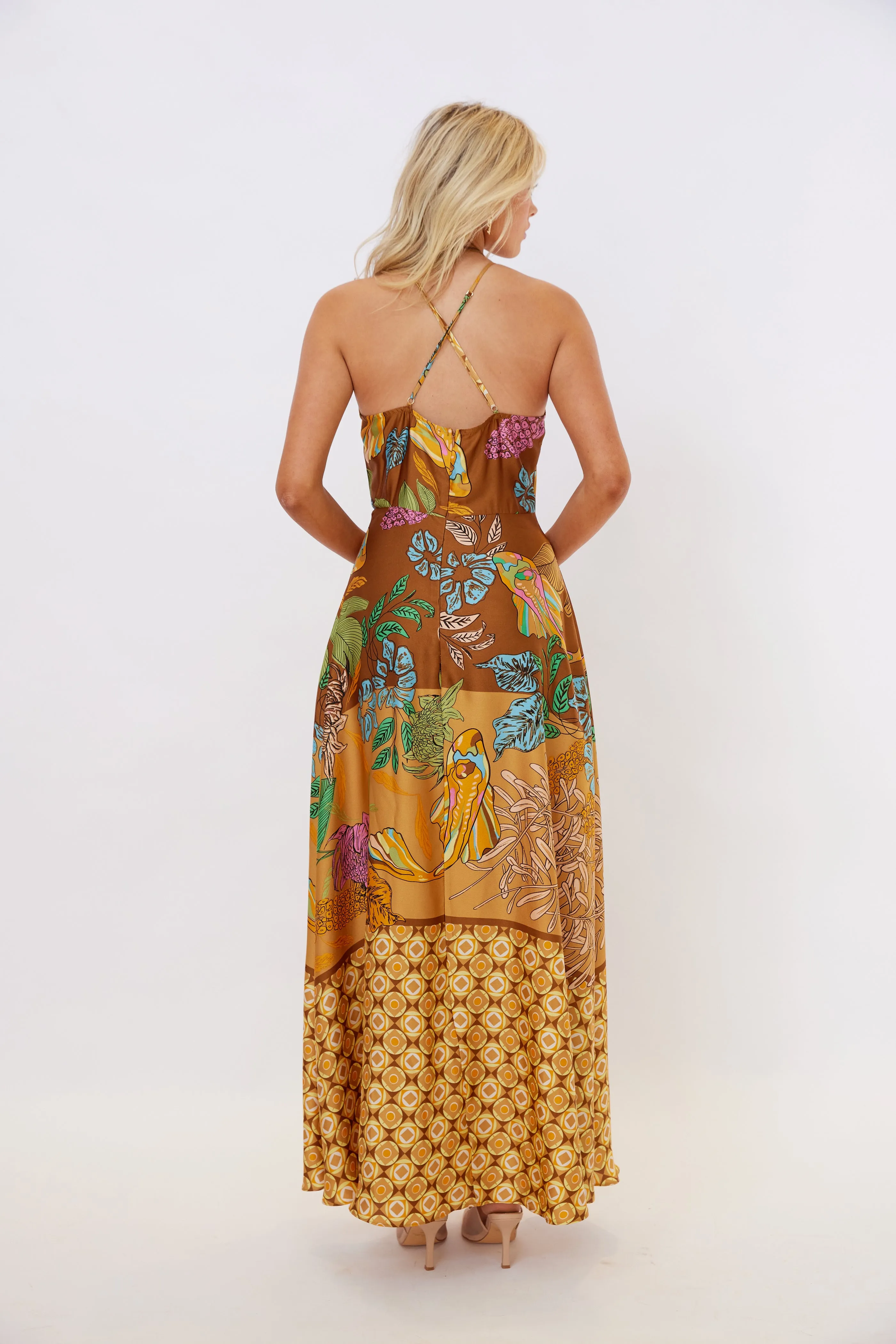 SALE - Lara Halter Maxi Dress sold by fab'rik product image thumbnail 4