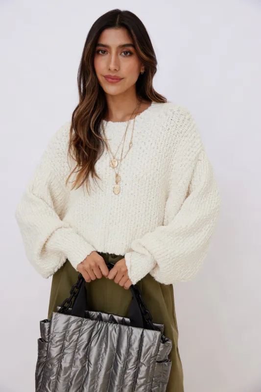SALE - Soto Cross Back Sweater sold by fab'rik