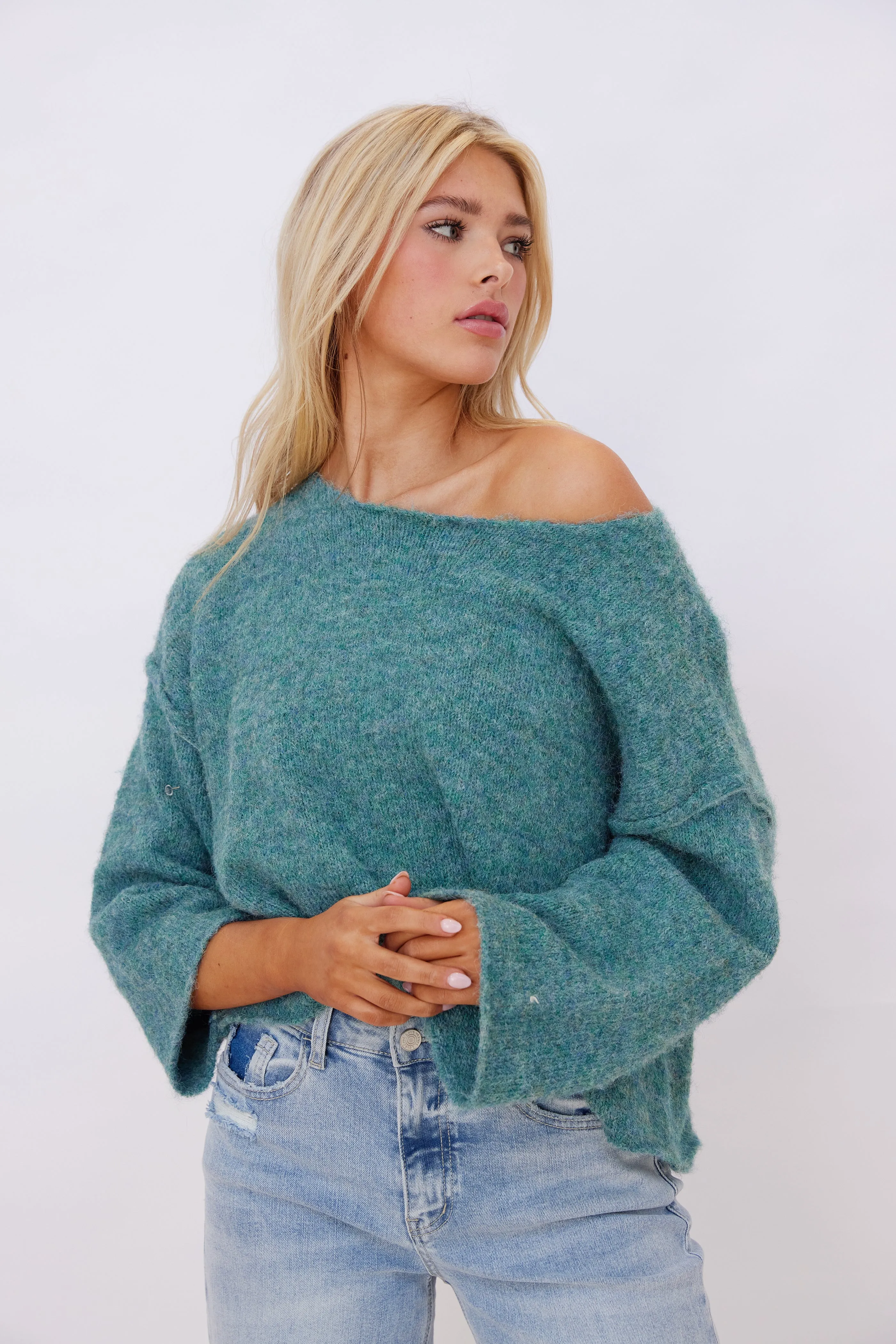 SALE - Cian Bell Sleeve Sweater sold by fab'rik product image thumbnail 3