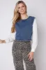 SALE - Sahar Denim Poplin Top sold by fab'rik