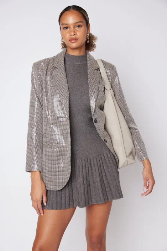 SALE - Beth Sequin Oversized Blazer sold by fab'rik