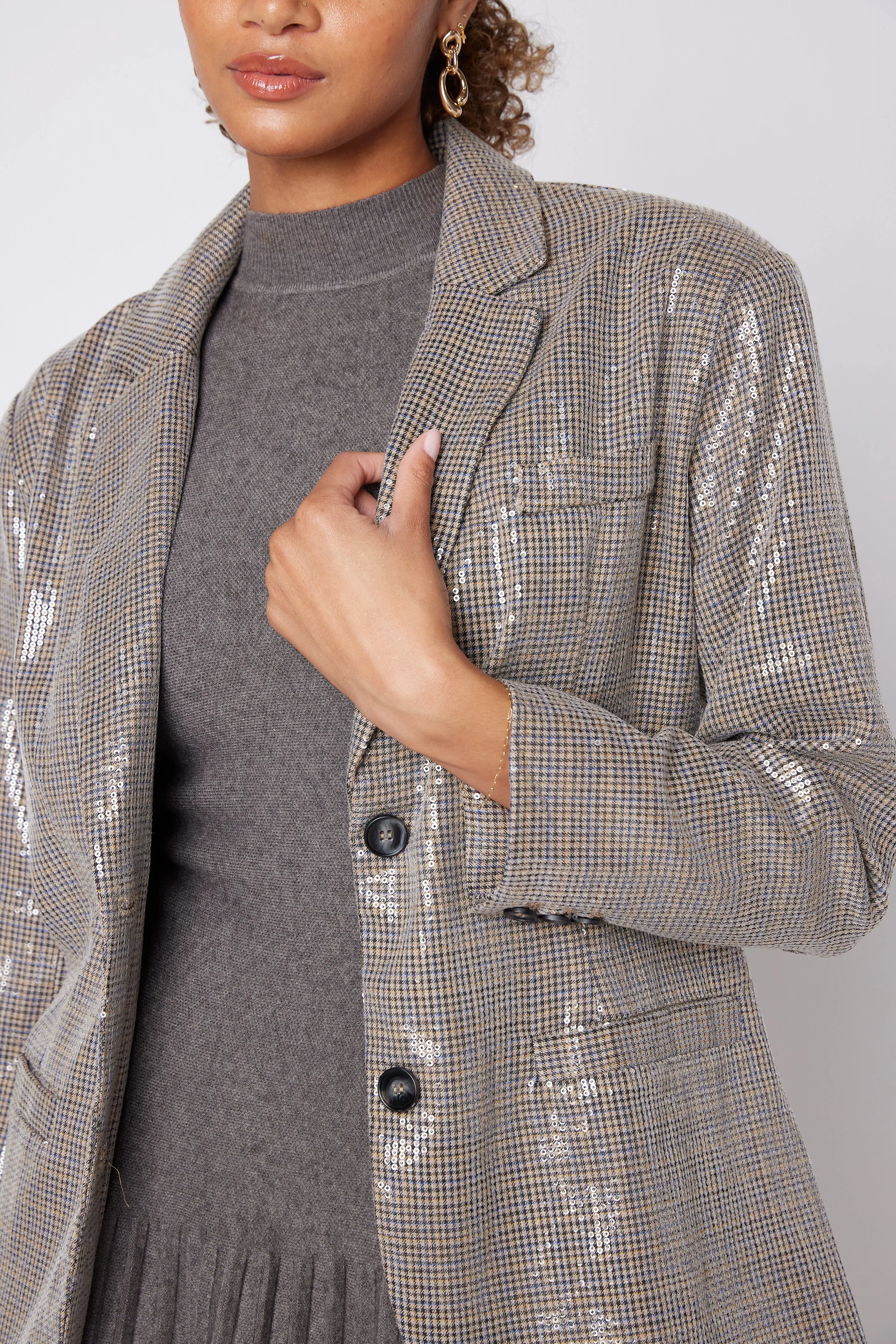 SALE - Beth Sequin Oversized Blazer sold by fab'rik product image thumbnail 2