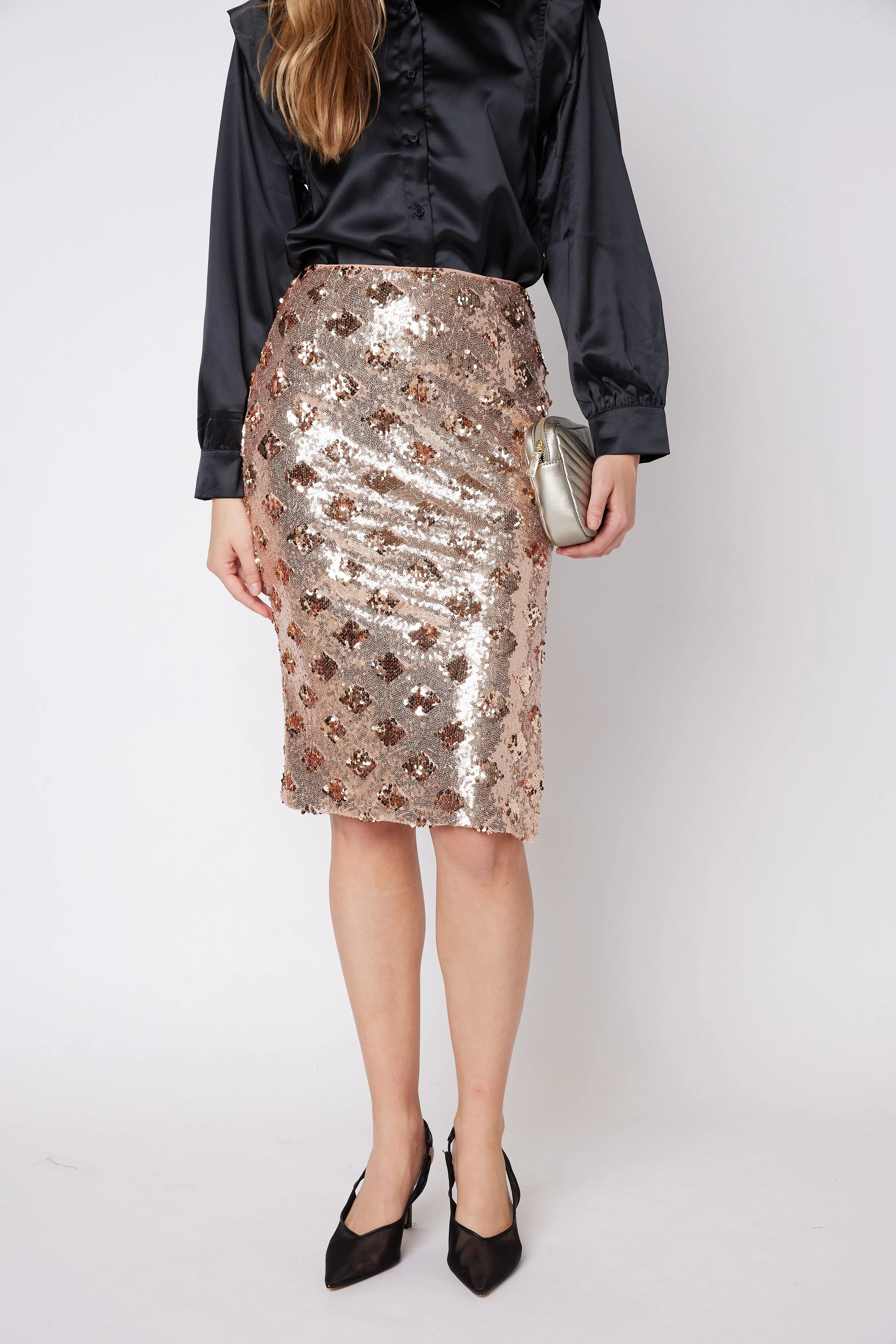 SALE - Maeve Sequin Midi Skirt sold by fab'rik product image thumbnail 2