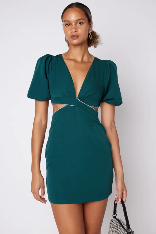 SALE - Malika Cutout Mini Dress sold by fab'rik