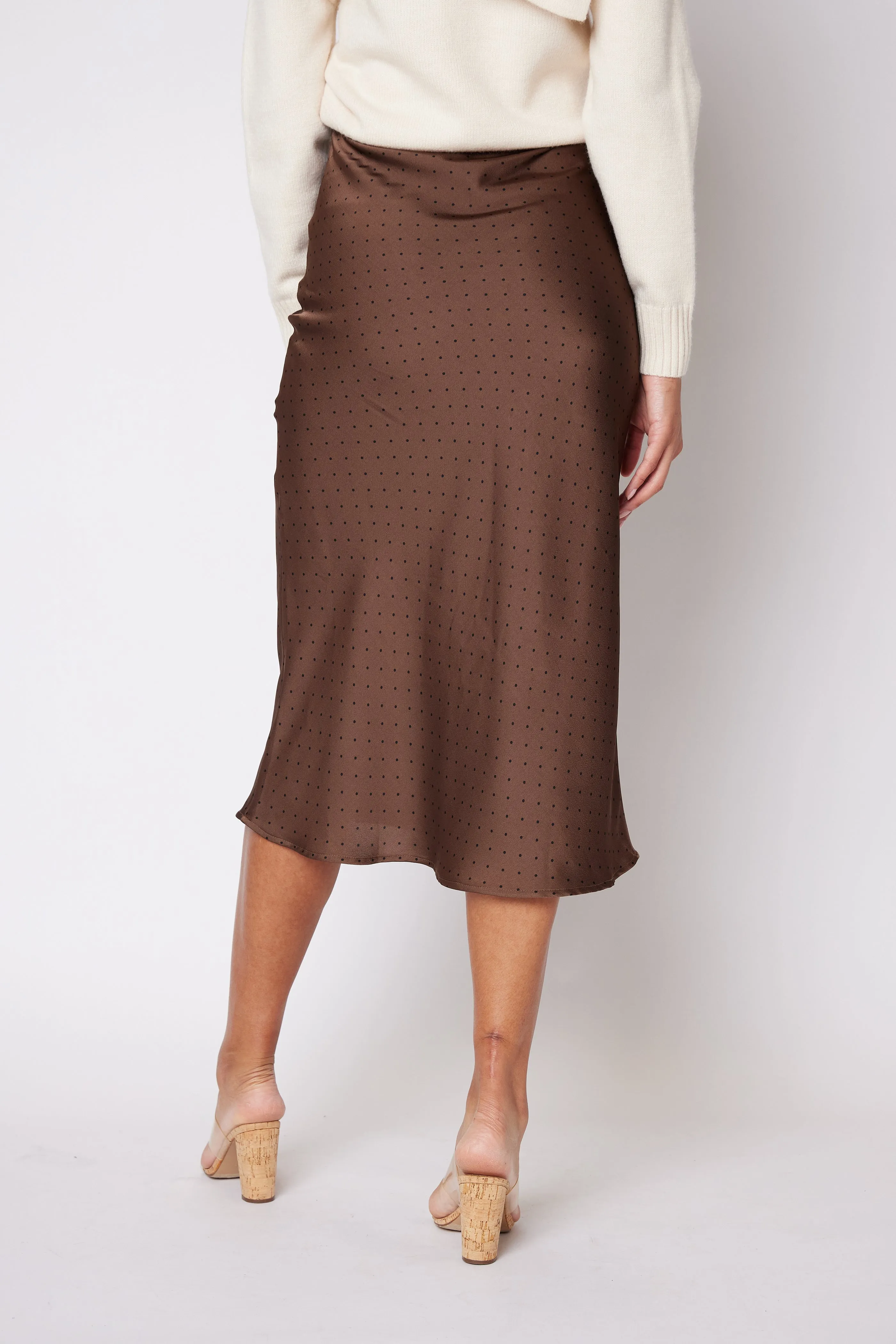 SALE - Alexis High Waist Polka Dot Midi Skirt sold by fab'rik product image thumbnail 4