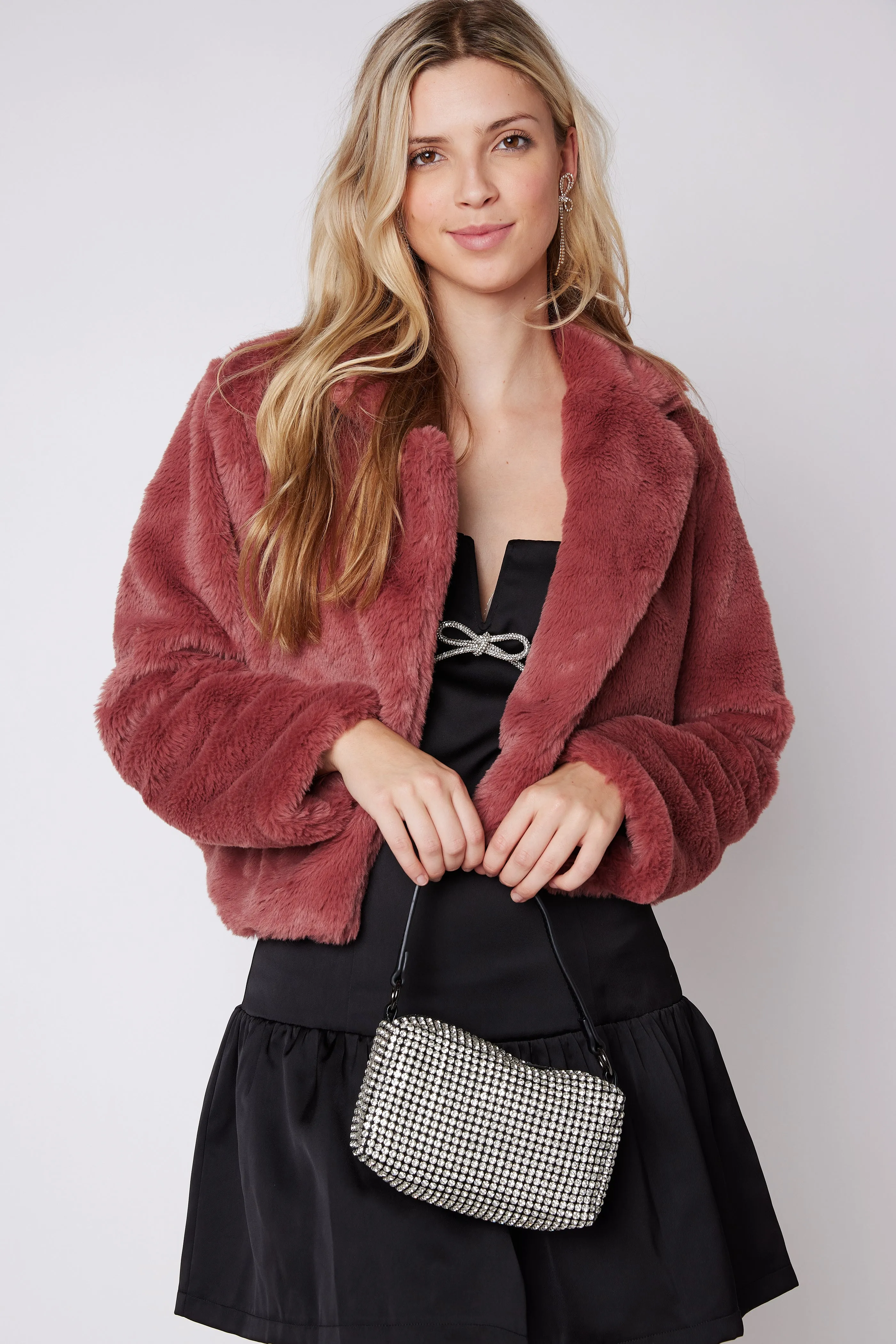 SALE - Elissa Faux Fur Coat sold by fab'rik