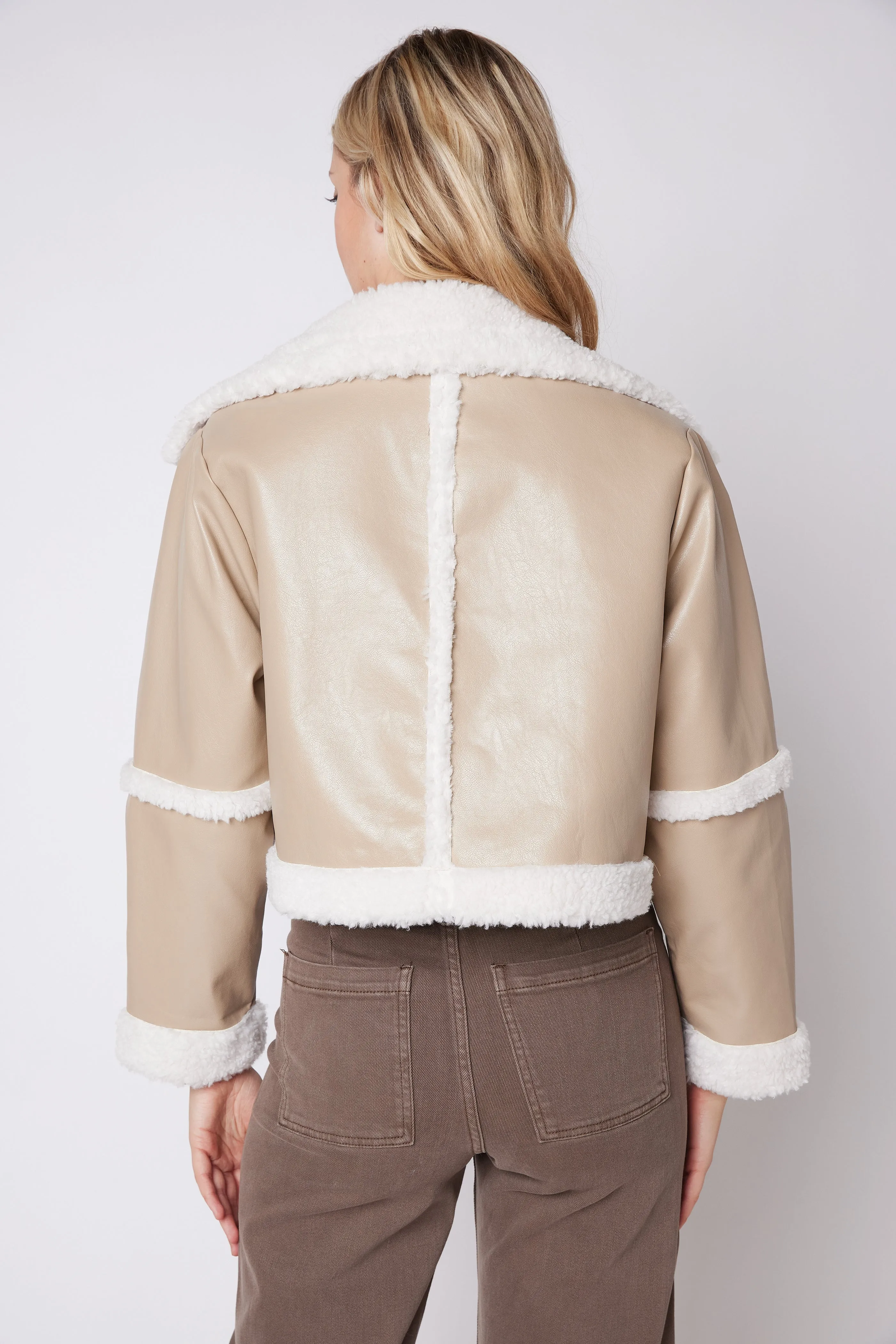 SALE - Miller Faux Shearling Jacket sold by fab'rik product image thumbnail 4