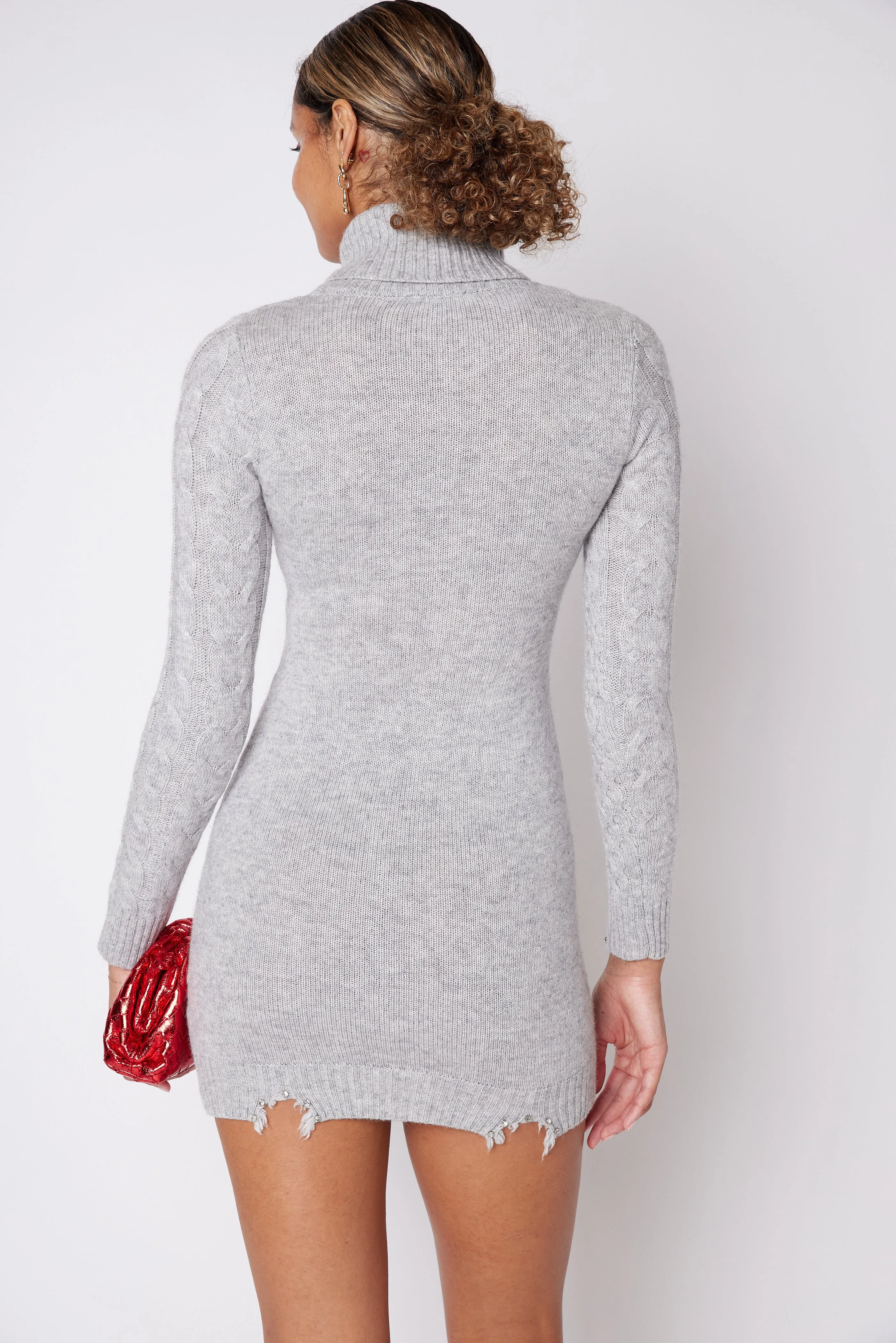 SALE - Carla Turtleneck Sweater Dress sold by fab'rik product image thumbnail 4