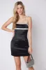 SALE - Tia Beaded Trim Mini Dress sold by fab'rik
