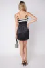 SALE - Tia Beaded Trim Mini Dress sold by fab'rik