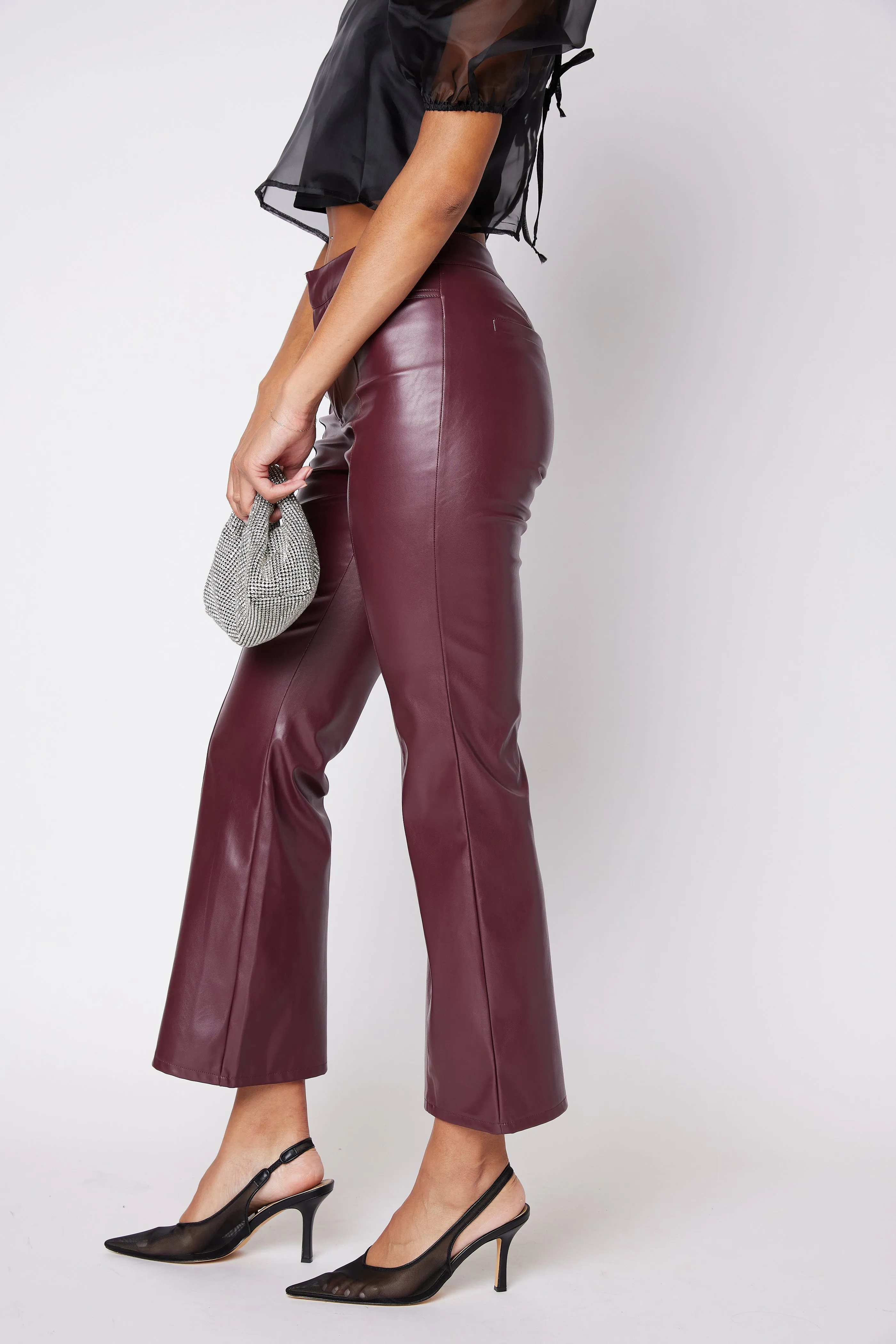 SALE - Tate Faux Leather Trouser sold by fab'rik product image thumbnail 3