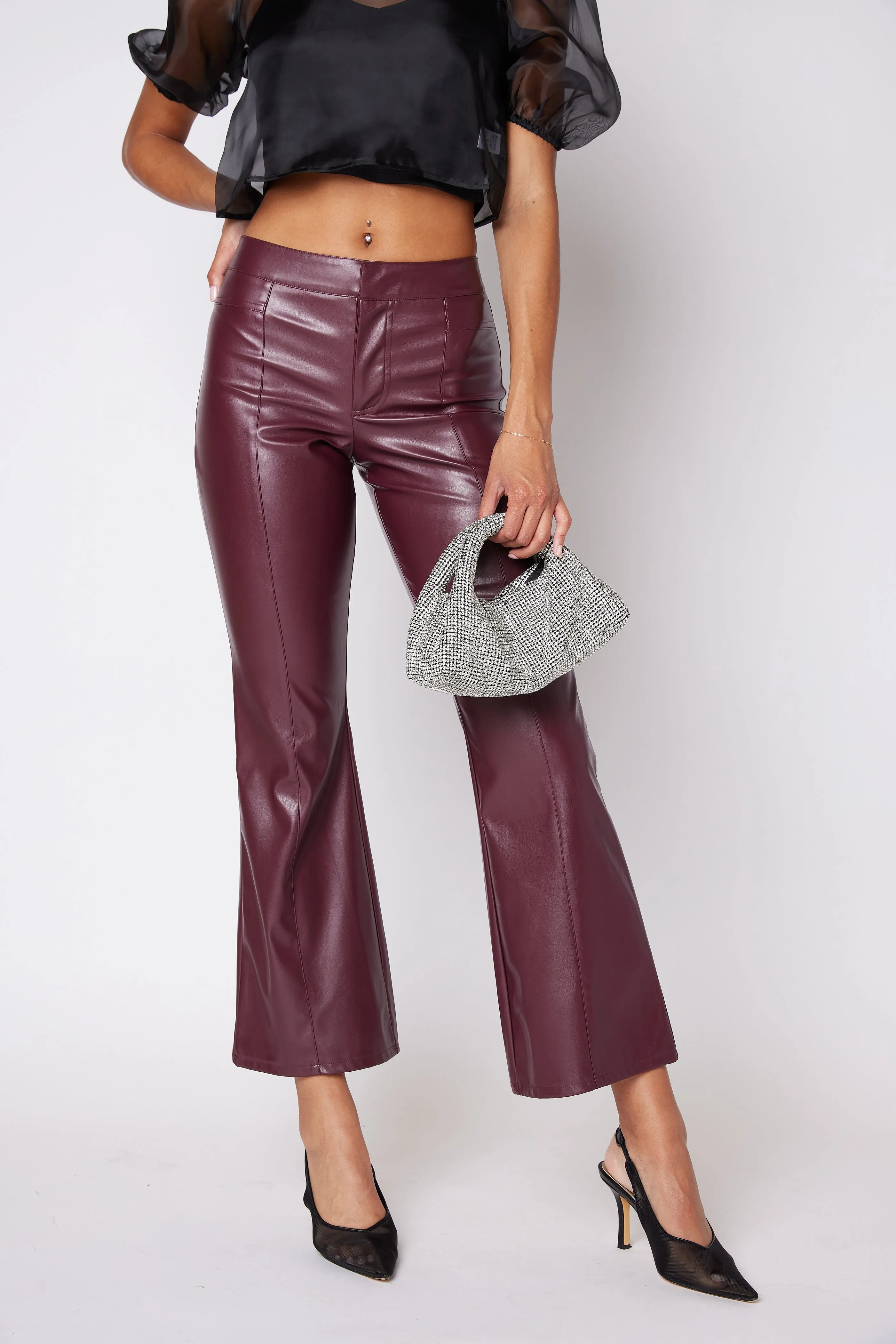 SALE - Tate Faux Leather Trouser sold by fab'rik product image thumbnail 2