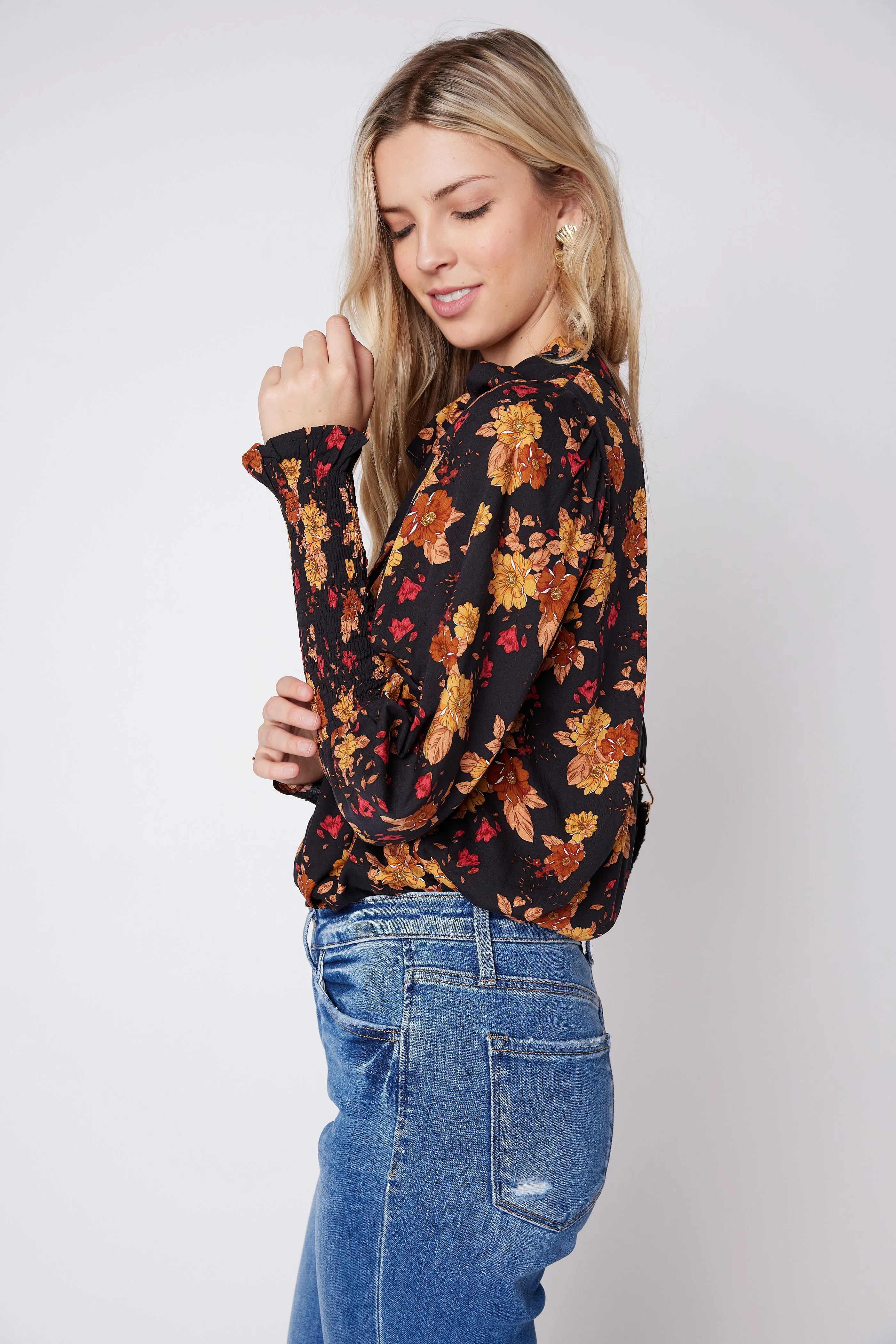SALE - Gwen Floral Blouse sold by fab'rik product image thumbnail 3