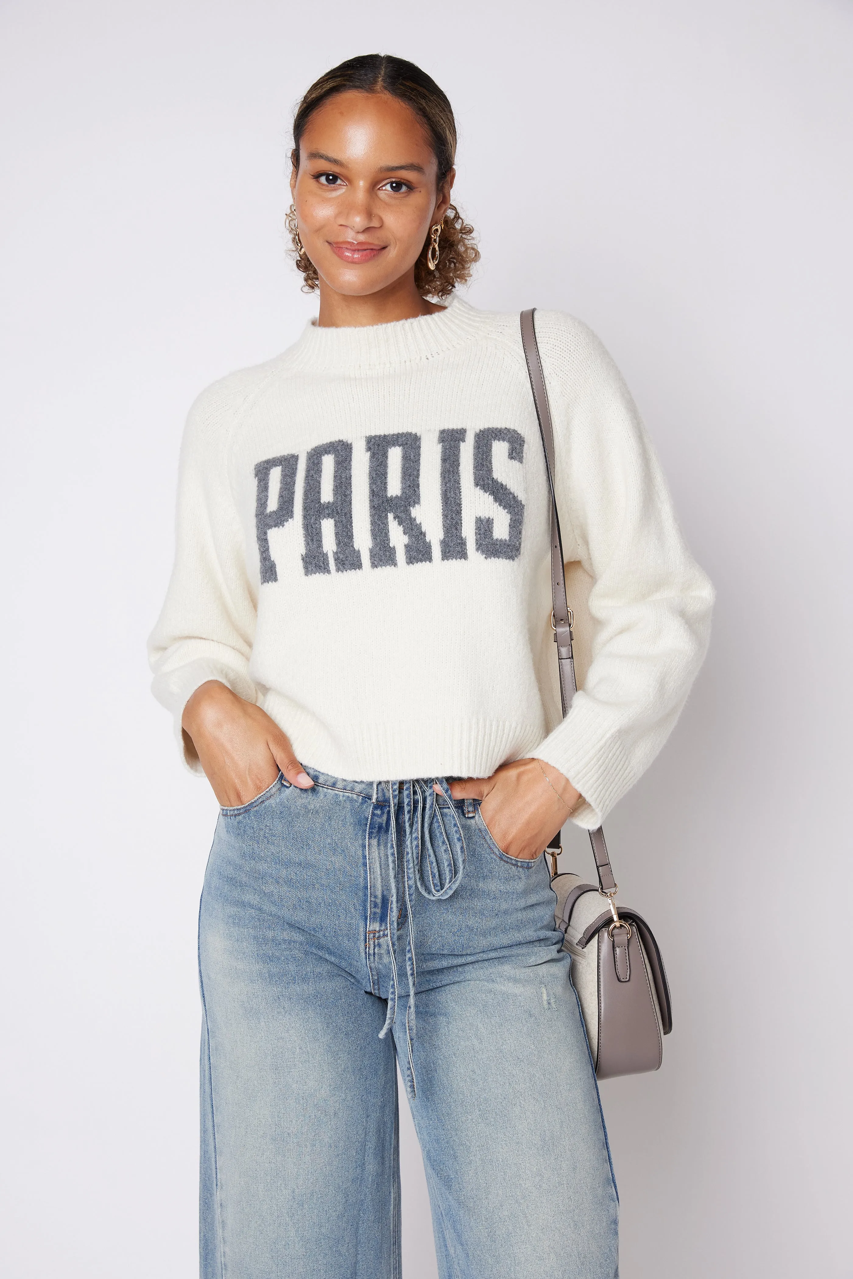 SALE - Brogan Letter Front Sweater sold by fab'rik product image thumbnail 2