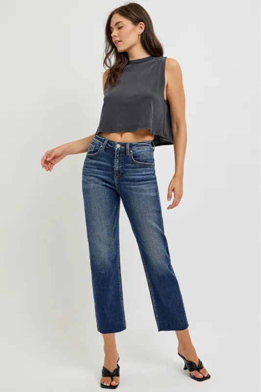 SALE - Kylie Risen High Rise Barrel Jeans sold by fab'rik