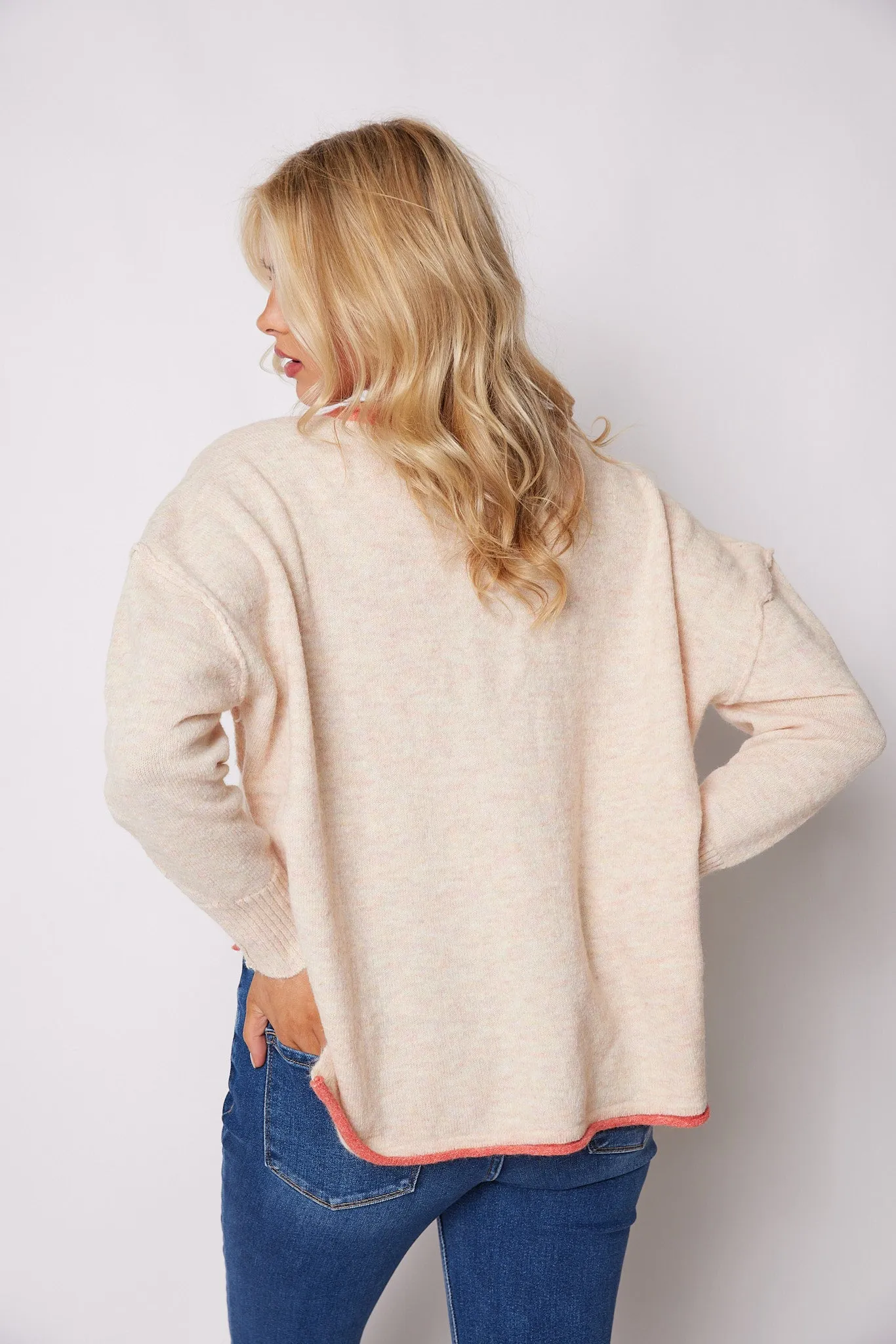 SALE - Brianna V-Neck Sweater sold by fab'rik product image thumbnail 4