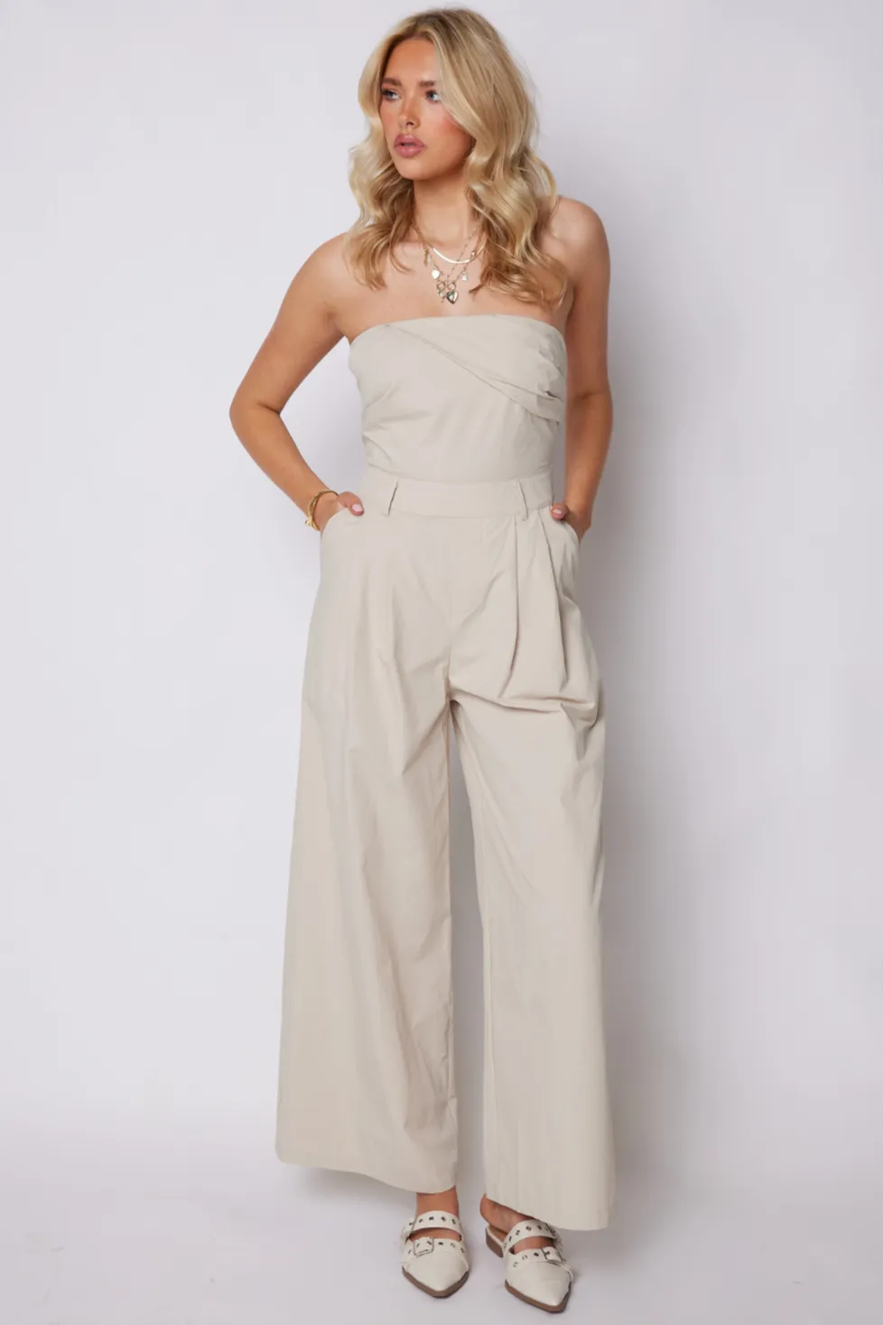 SALE - Oliver Sleeveless Jumpsuit sold by fab'rik