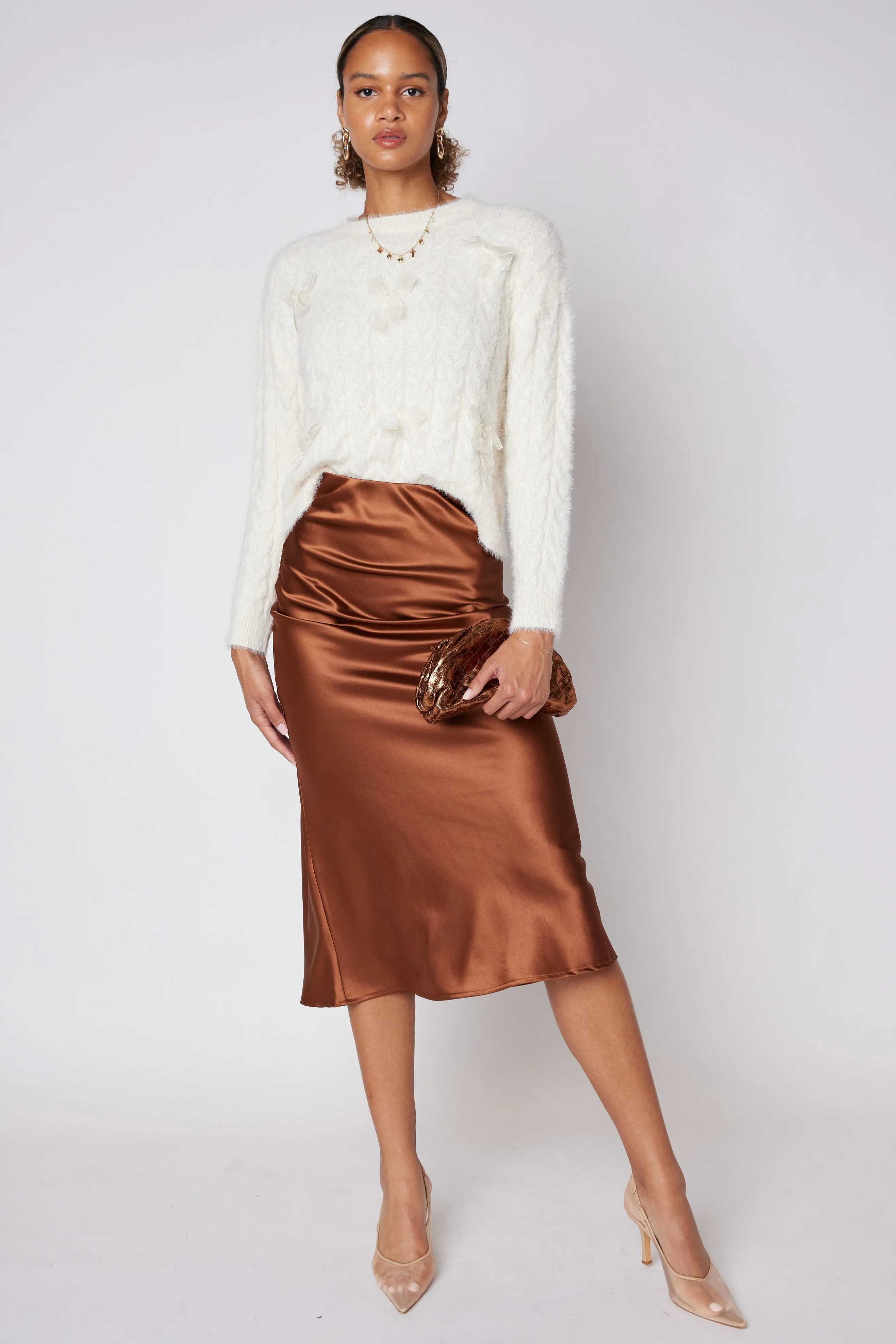 SALE - Anton Midi Skirt sold by fab'rik