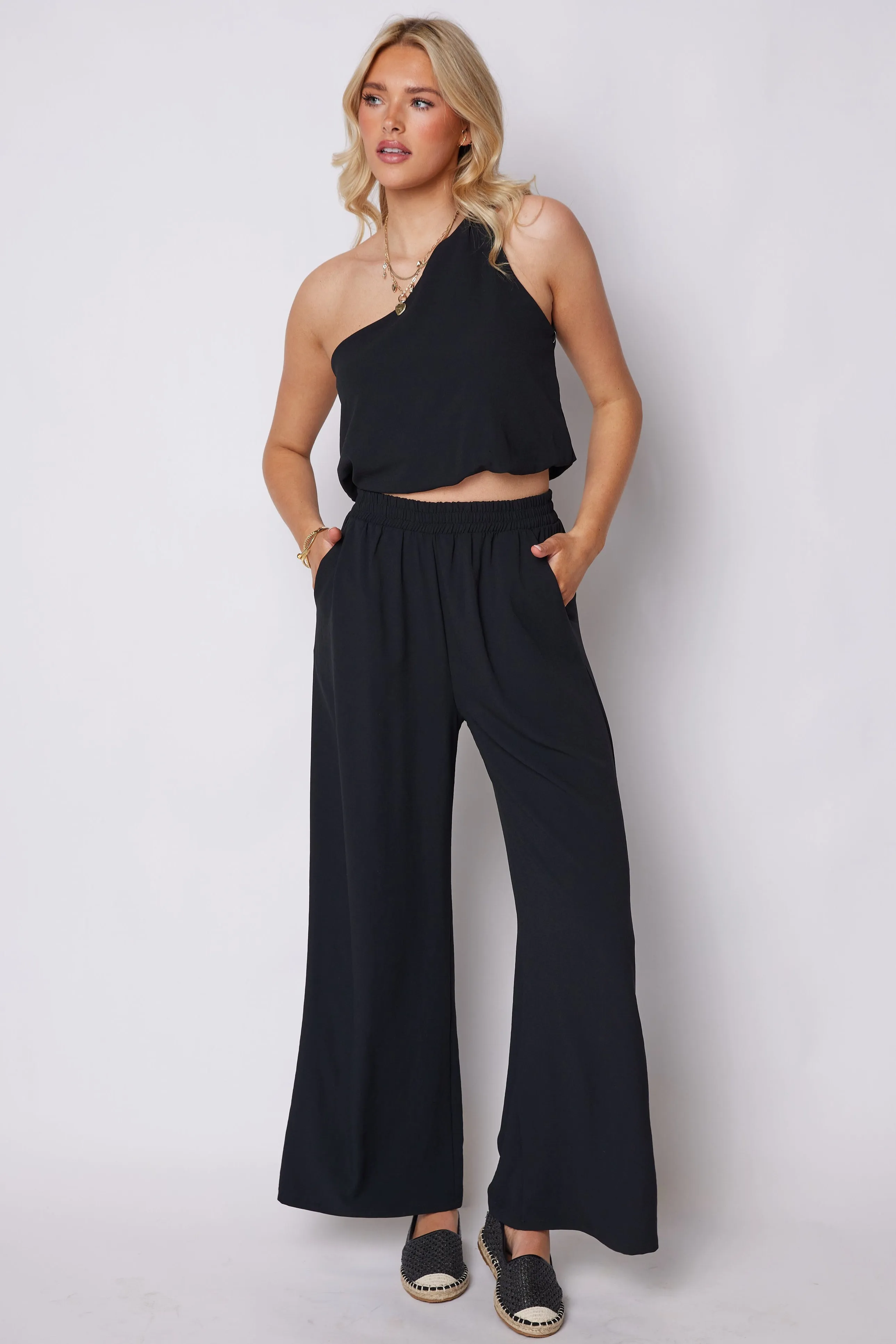 SALE - Carmen Knot One Shoulder Top sold by fab'rik product image thumbnail 3