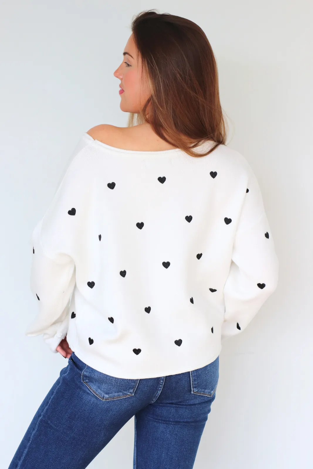 Remi Mini Heart Sweater sold by fab'rik product image thumbnail 3