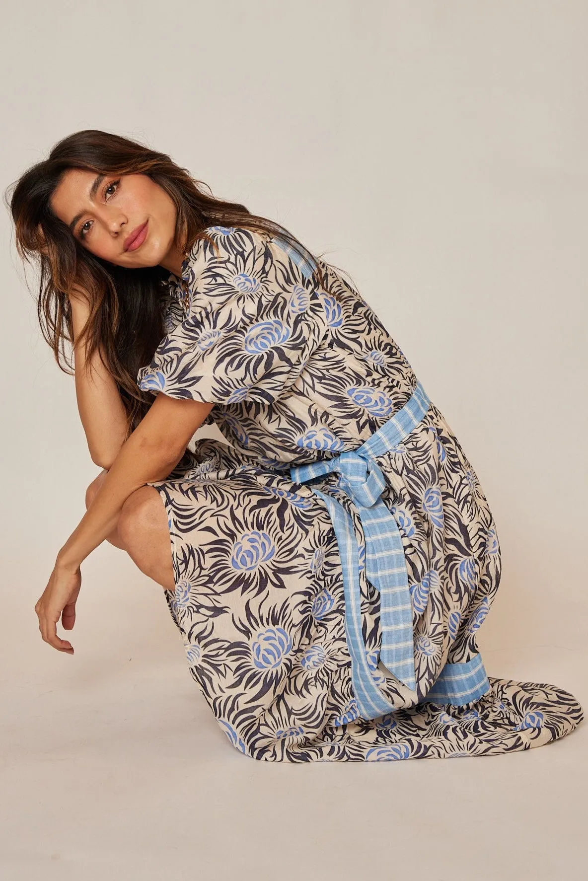 Janet Floral Midi Dress sold by fab'rik product image thumbnail 3