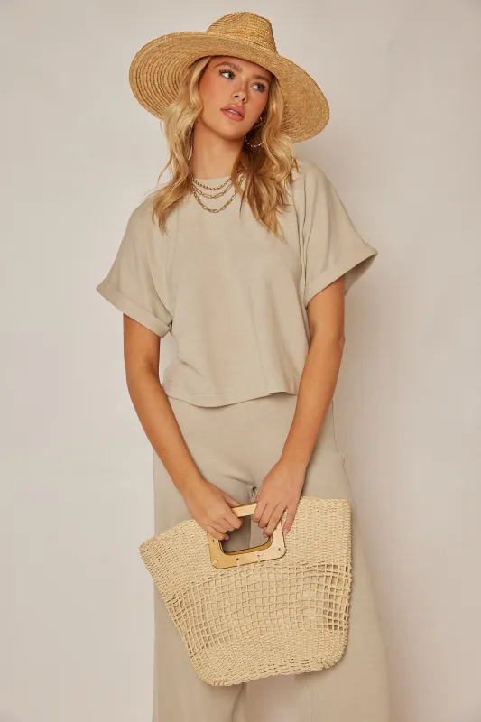 Sofia Lounge Top sold by fab'rik