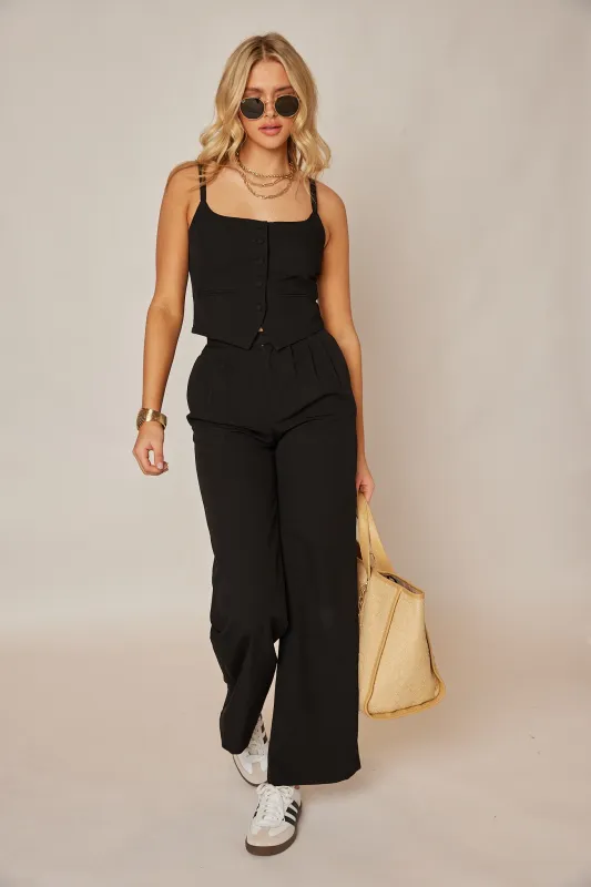 Milan High Waist Trousers sold by fab'rik
