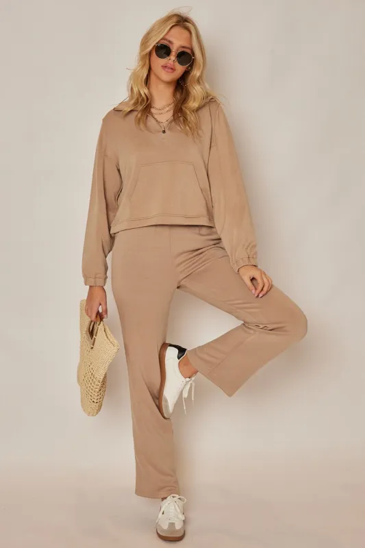 SALE - Iris Half Zip Sweatshirt sold by fab'rik