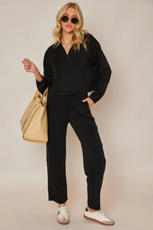 SALE - Iris Half Zip Sweatshirt sold by fab'rik