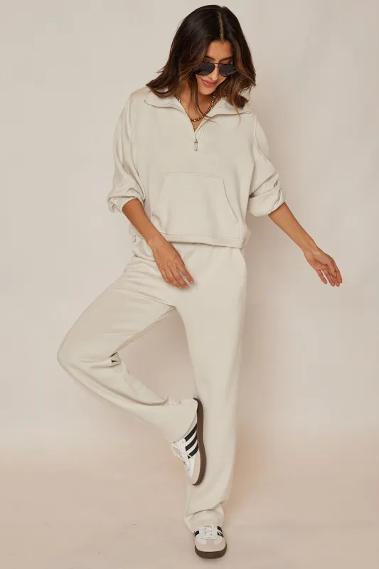 SALE - Iris Half Zip Sweatshirt sold by fab'rik